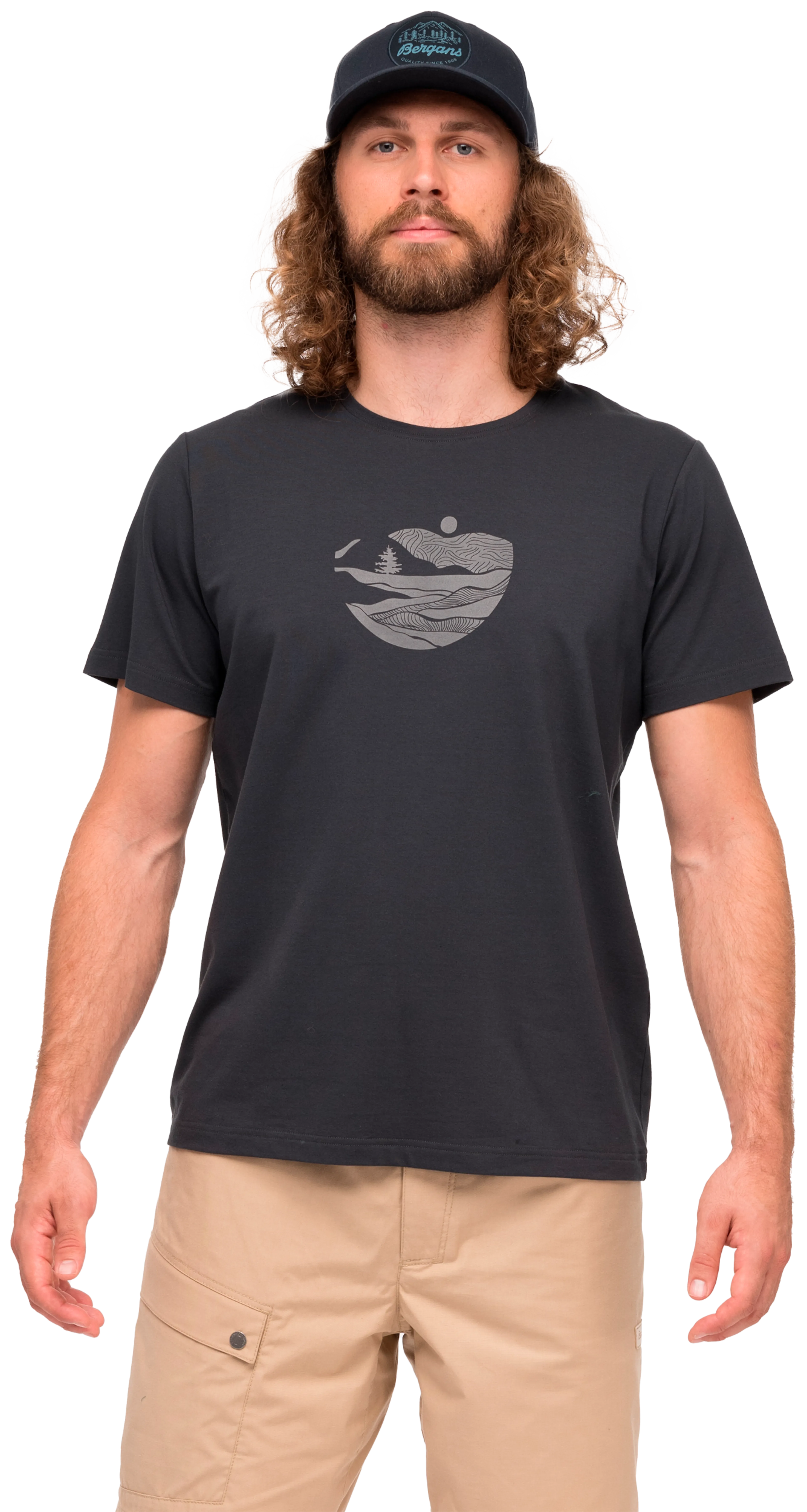 Nordmarka Organic Cotton Print Tee Men Nordmarka Organic Cotton Print Tee Men
