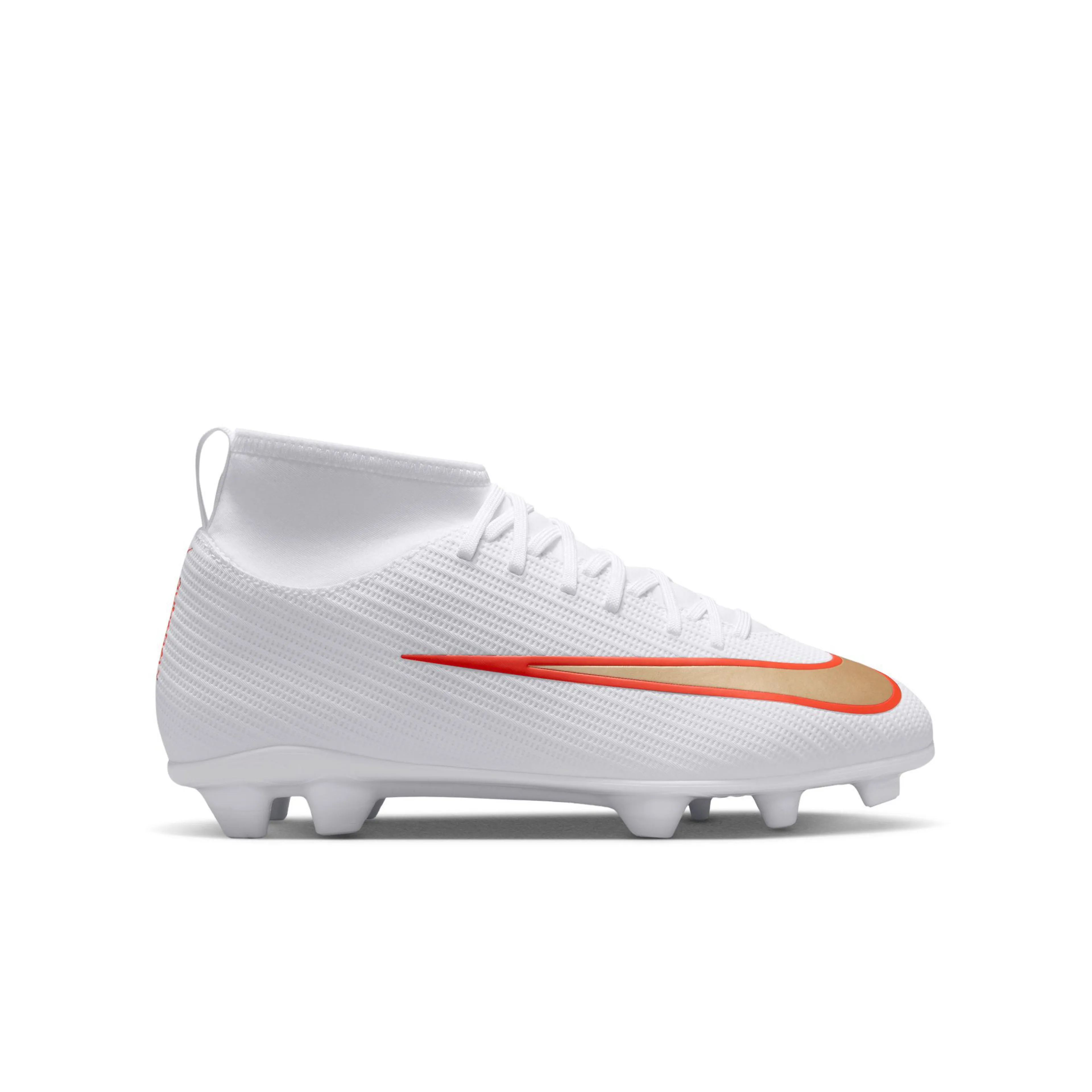 Jr. Mercurial Superfly 11 Club Big Kids' Multi-Ground High-Top Fotballsko Gress/Kunstgress