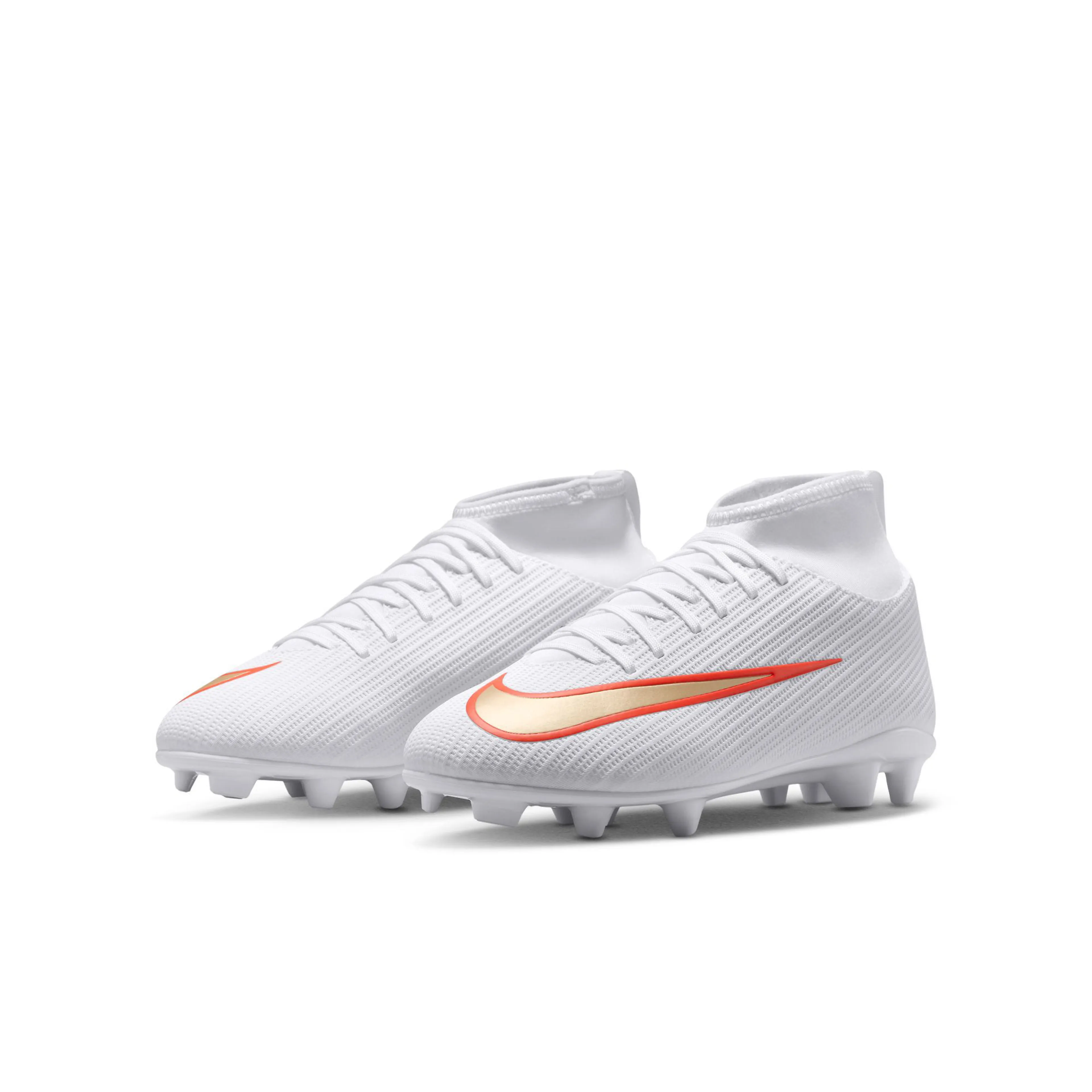 Jr. Mercurial Superfly 11 Club Big Kids' Multi-Ground High-Top Fotballsko Gress/Kunstgress