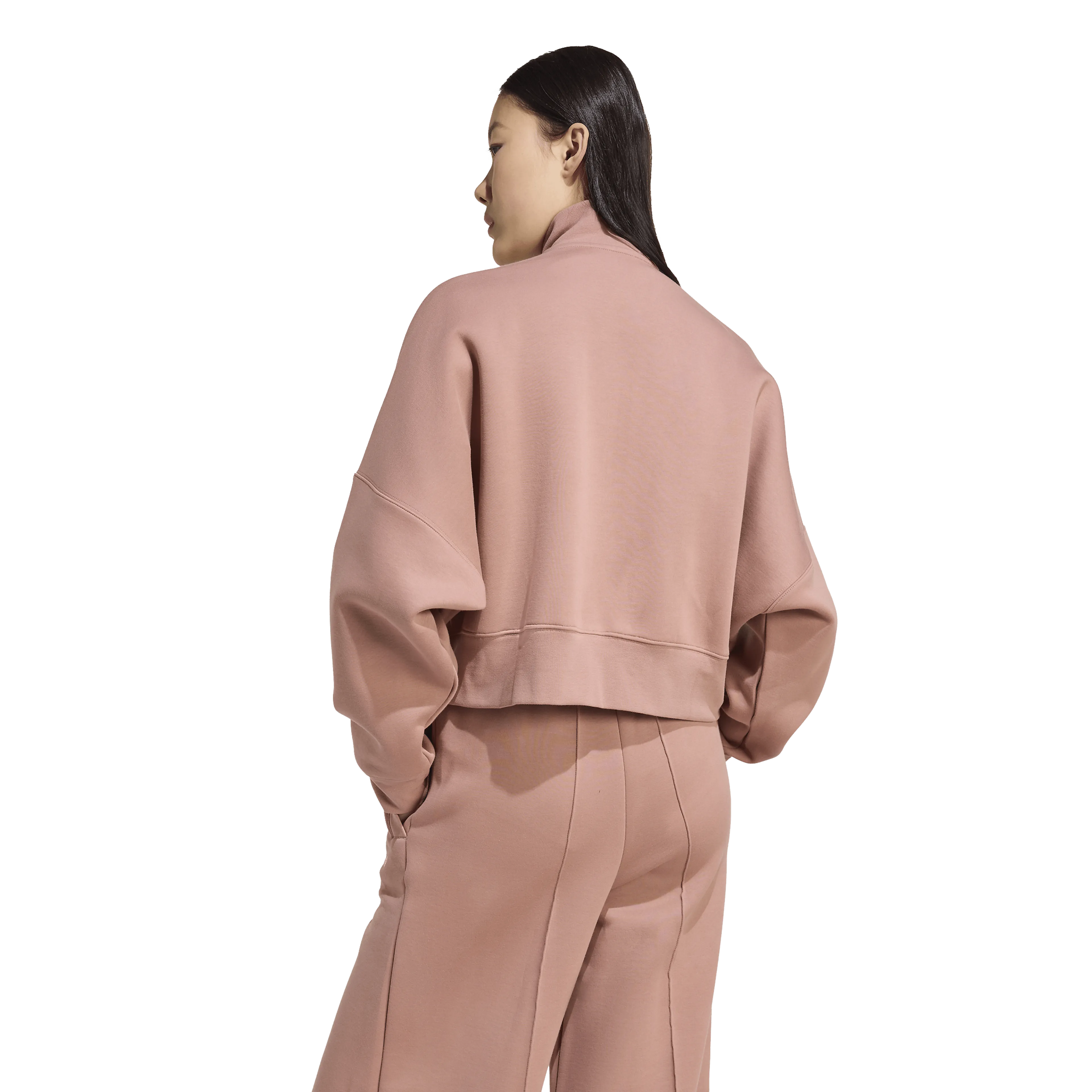 Off Placed 3-Stripes Zip Up Dame