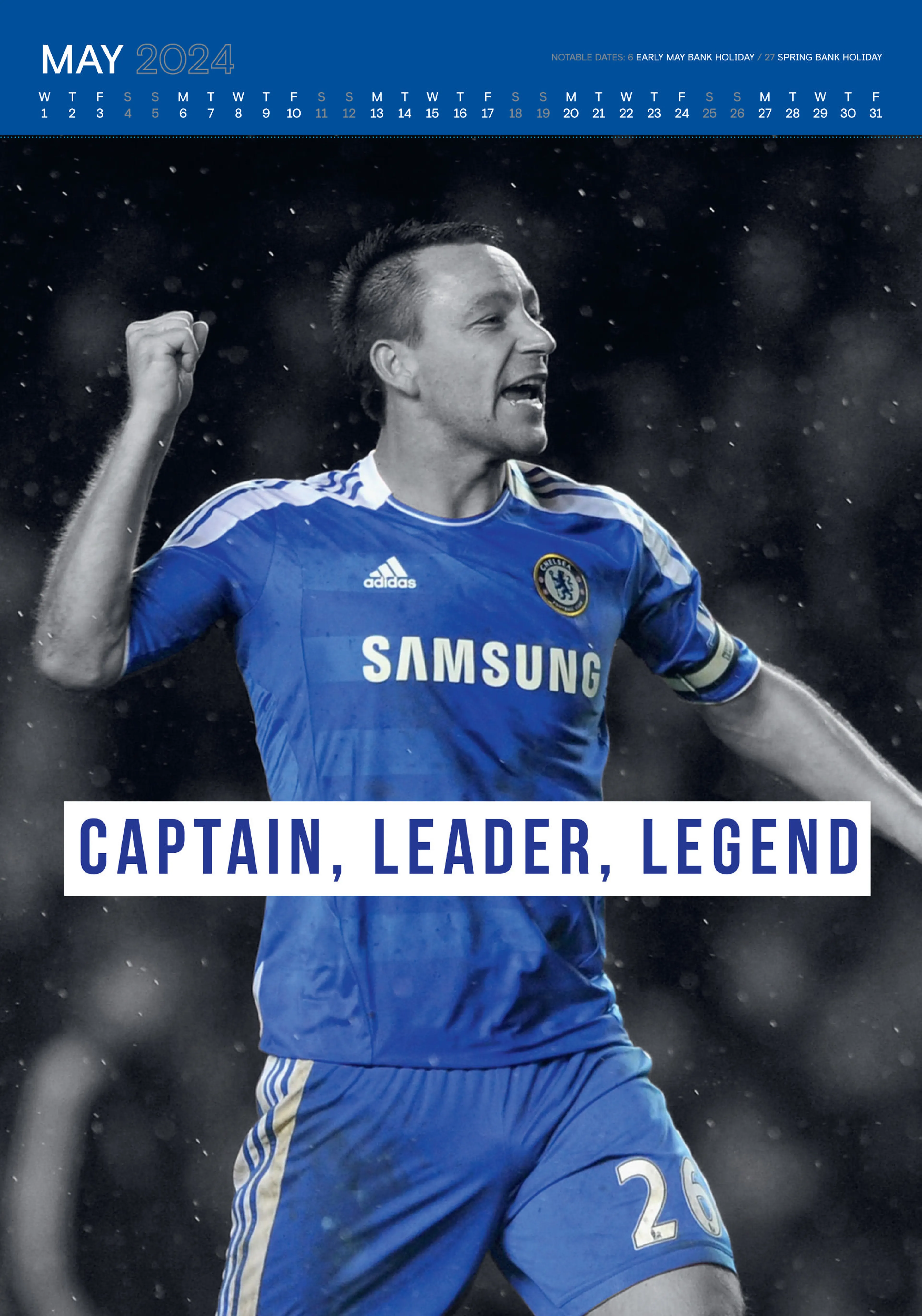 CHELSEA FC 2024 A3 KALENDER