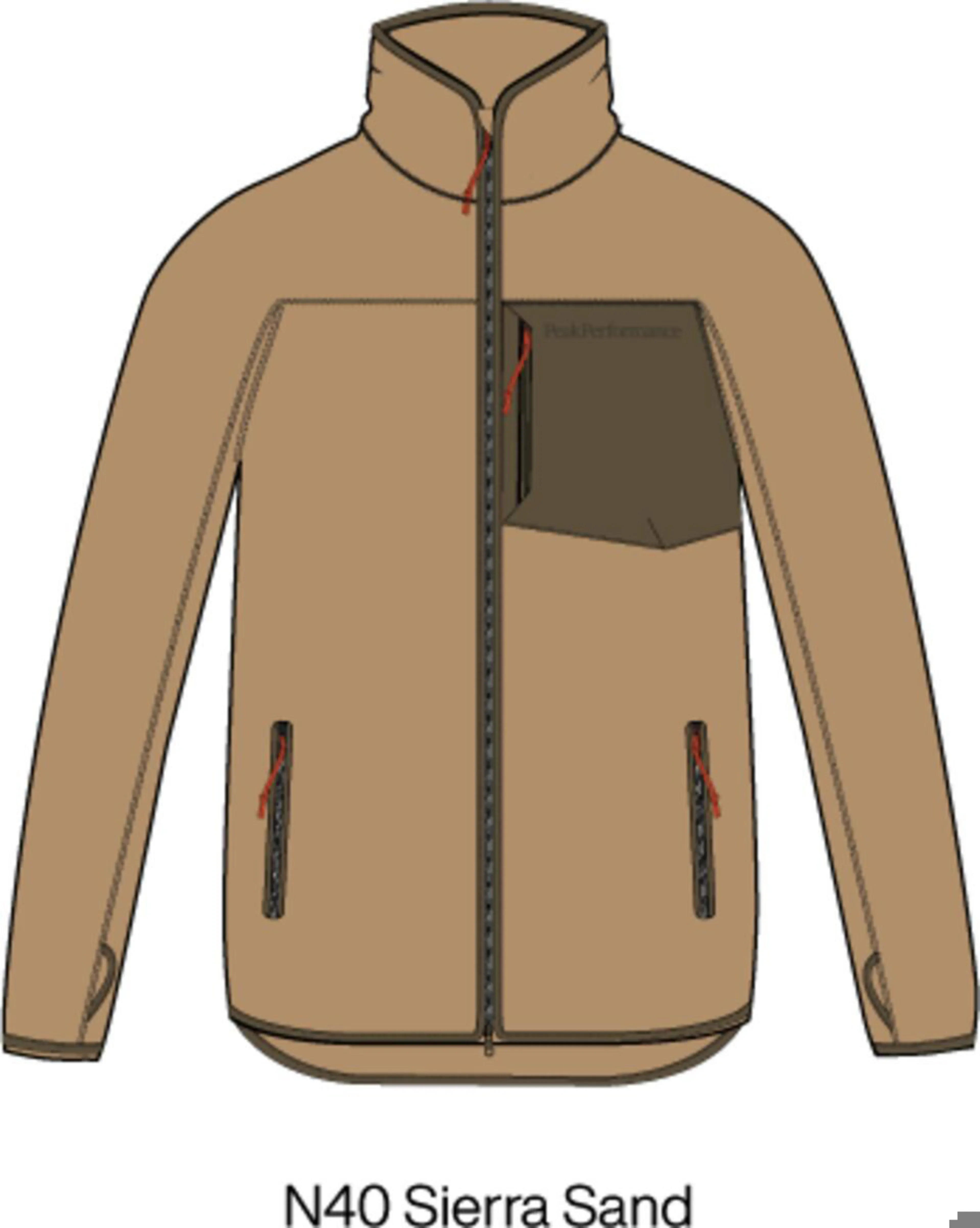 M Pile Zip Jacket