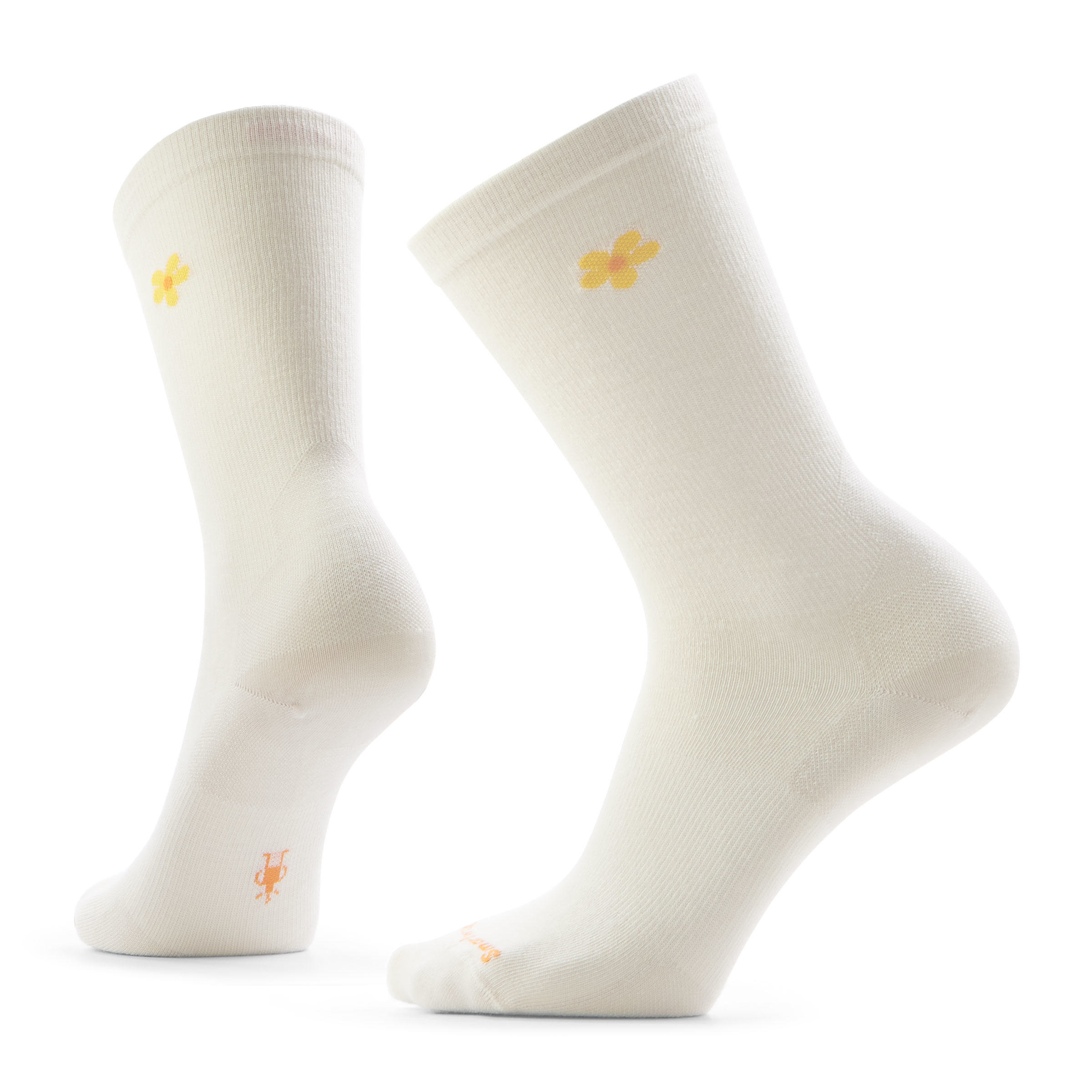 W Everyday Groovy Bloom Crew Socks