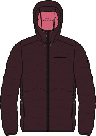 W Helium Down Hood Jacket