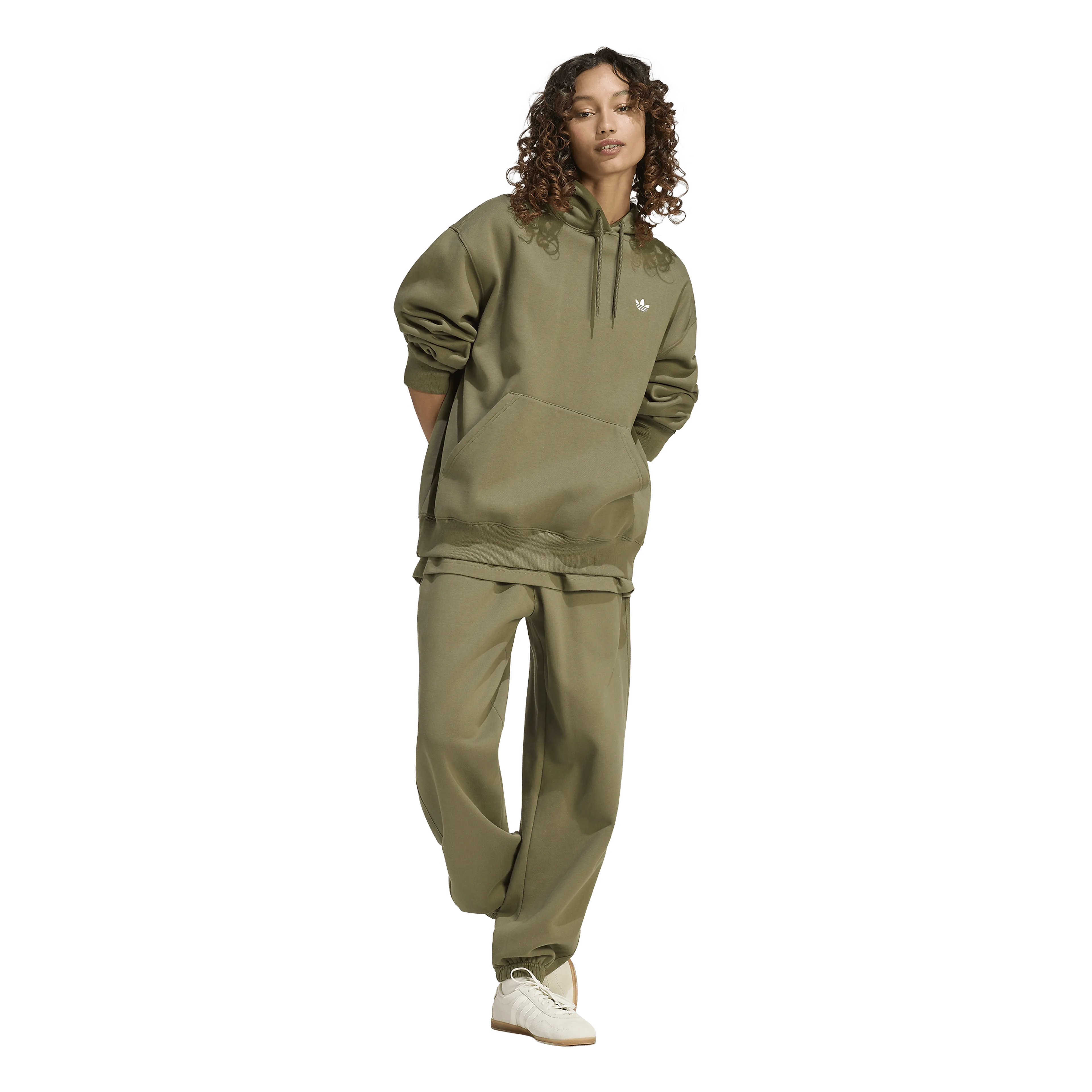 ESSENTIALS OVERSIZED FLEECE HOODIE Dame
