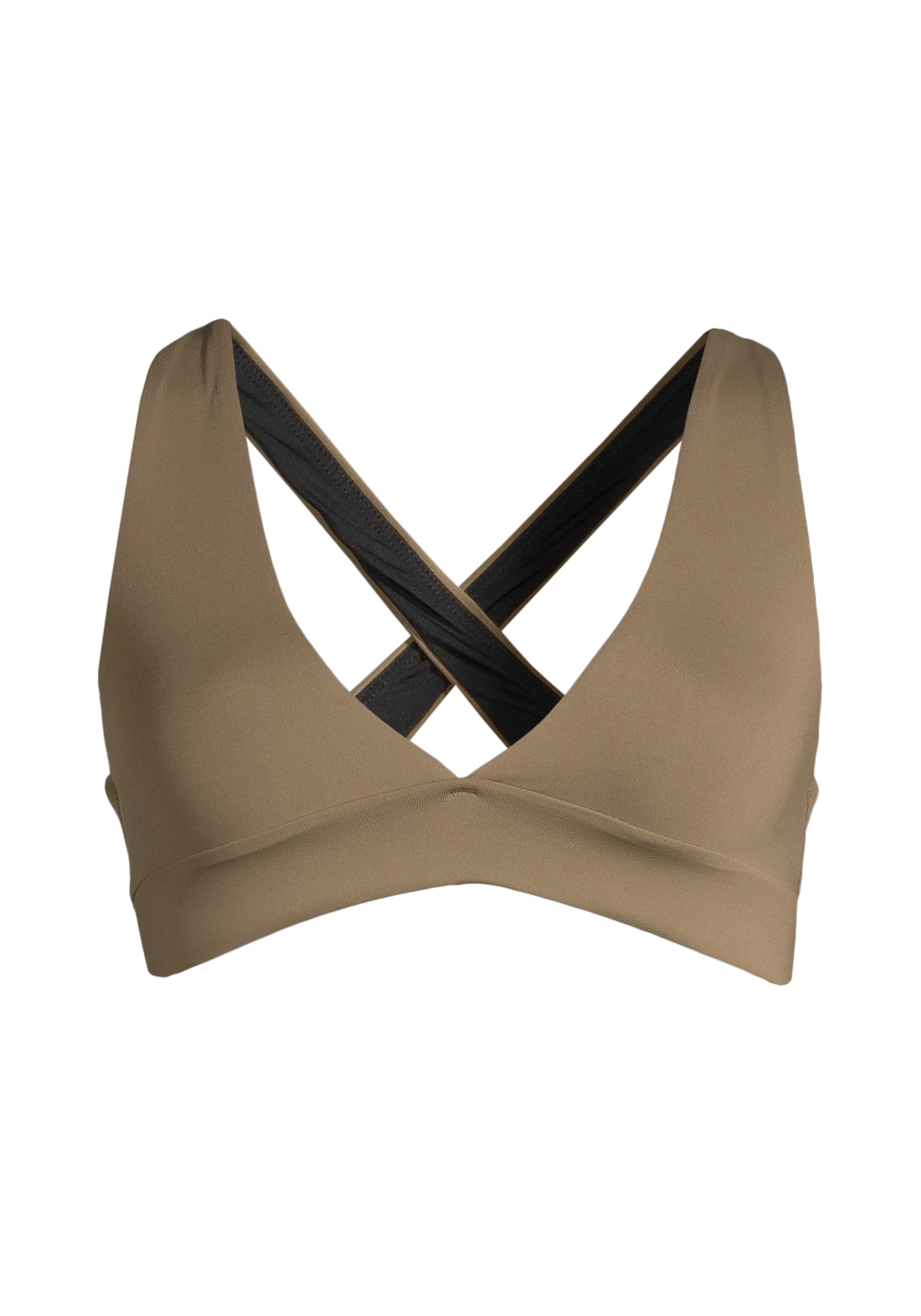 V-Neck Crossback Bikini Top bikinioverdel dame V-Neck Crossback Bikini Top bikinioverdel dame