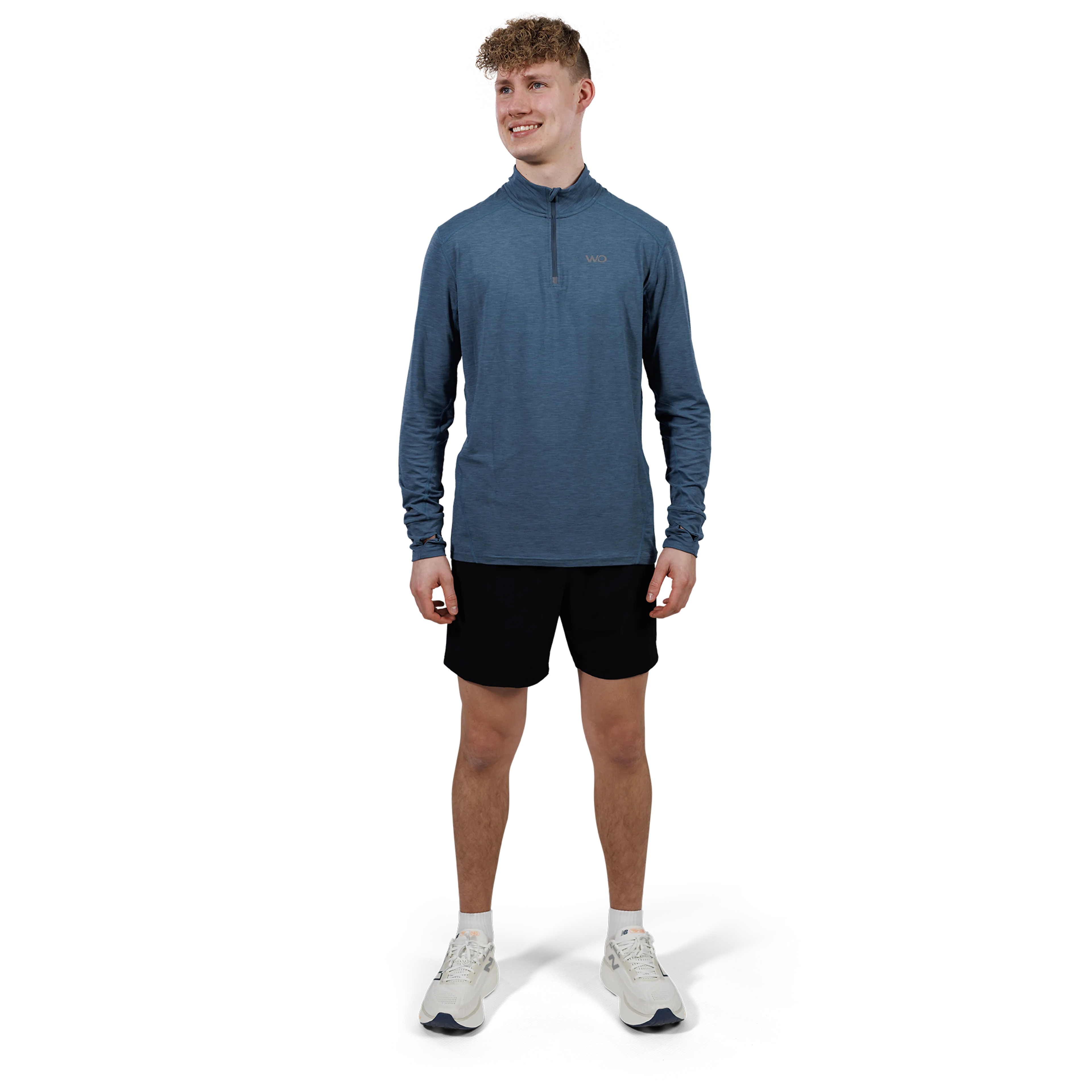 Hillon Melange Midlayer Herre