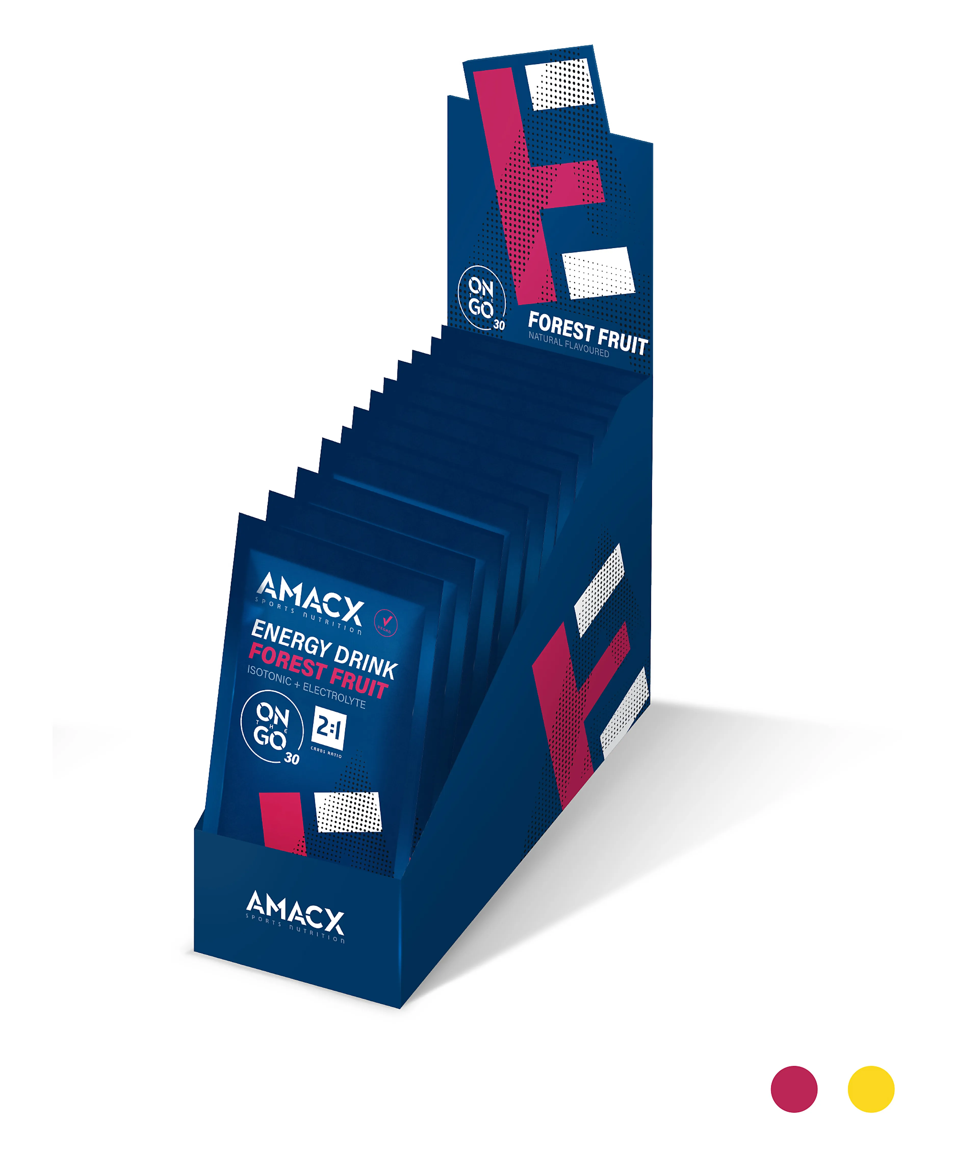 Amacx Sportsdrikk On The Go Forest Fruit - 12 pk