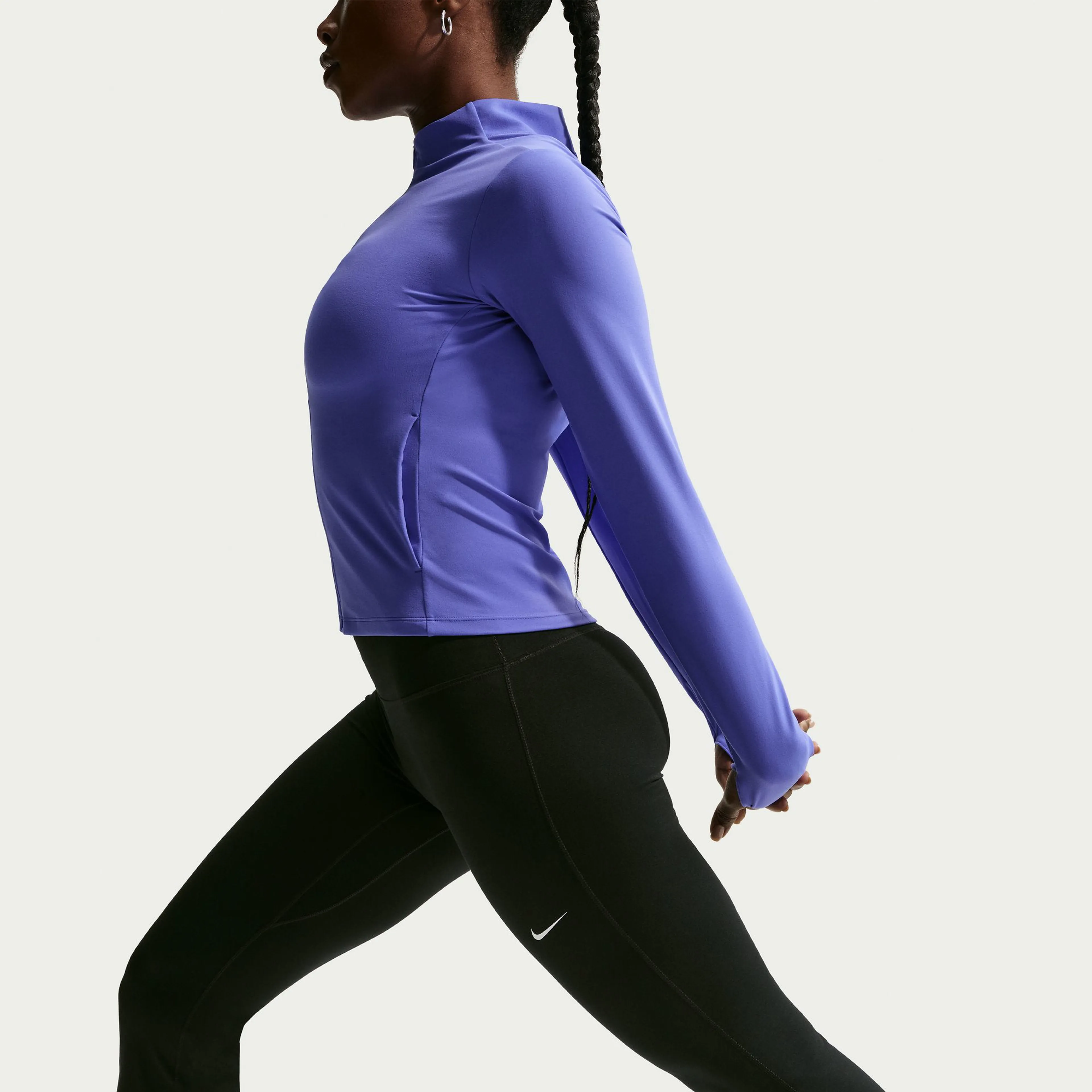 One Women's High-Waisted Flared Leggings