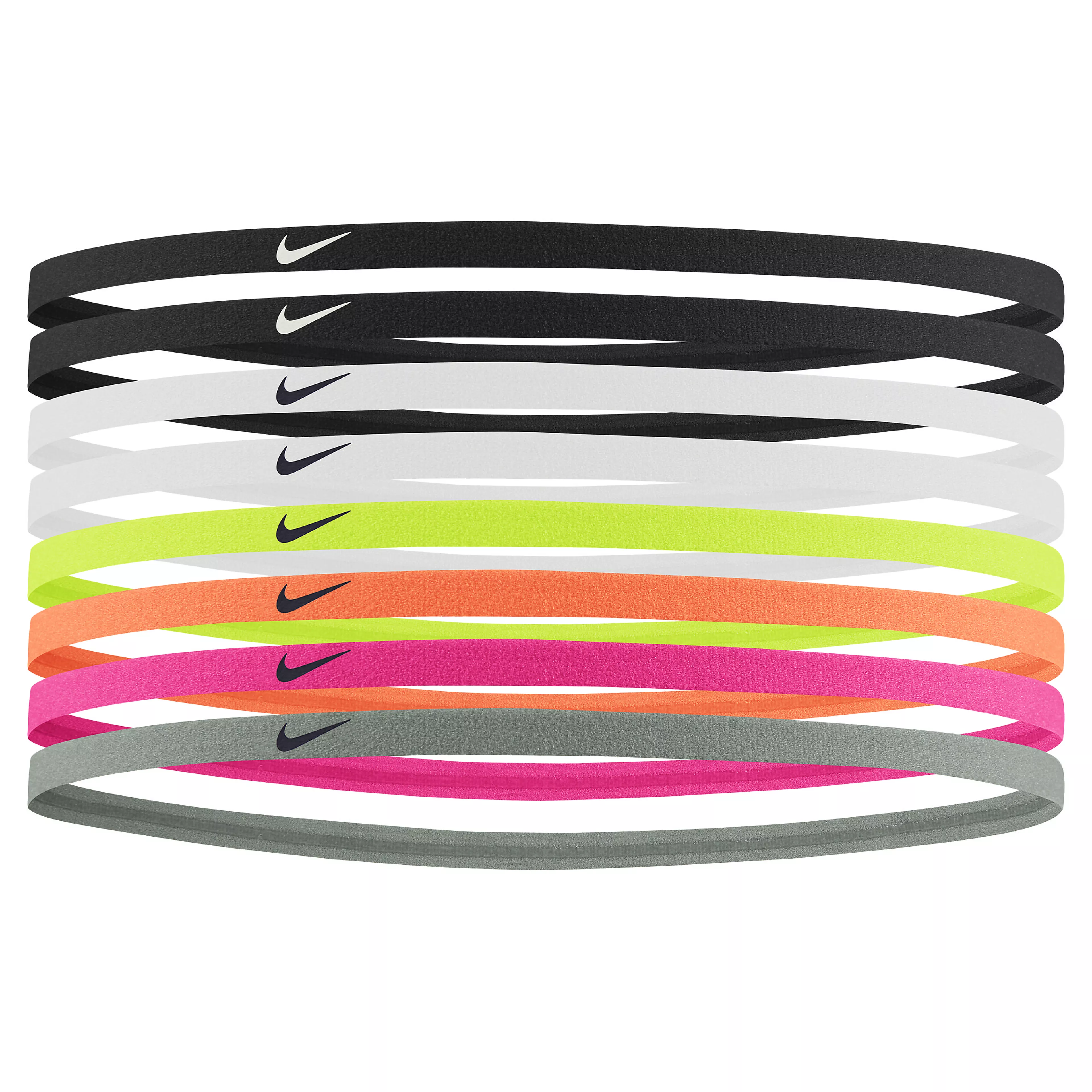 NIKE SKINNY HEADBANDS 8 PK NIKE SKINNY HEADBANDS 8 PK