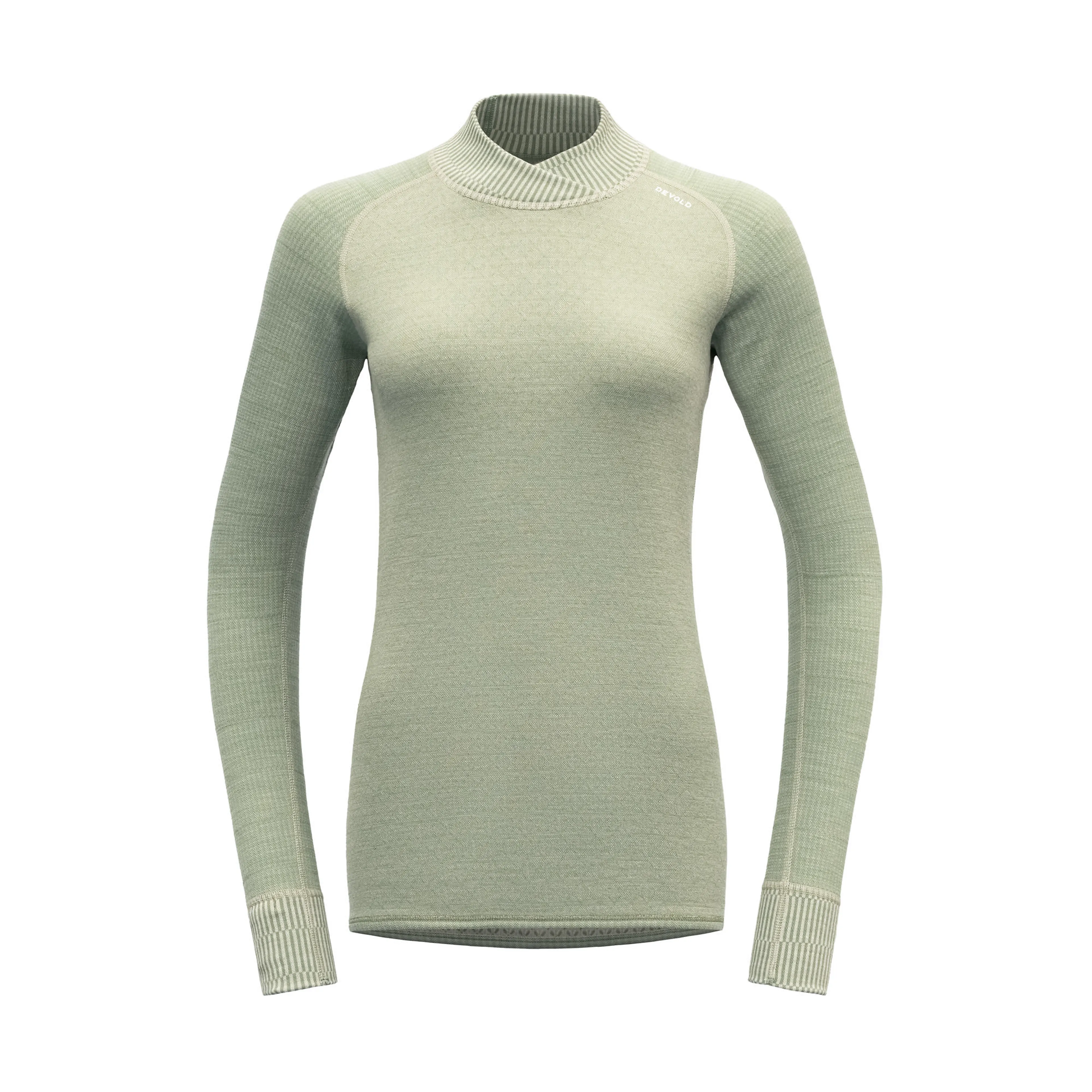 KVITEGGA MERINO 230 CROSS NECK ulltrøye dame