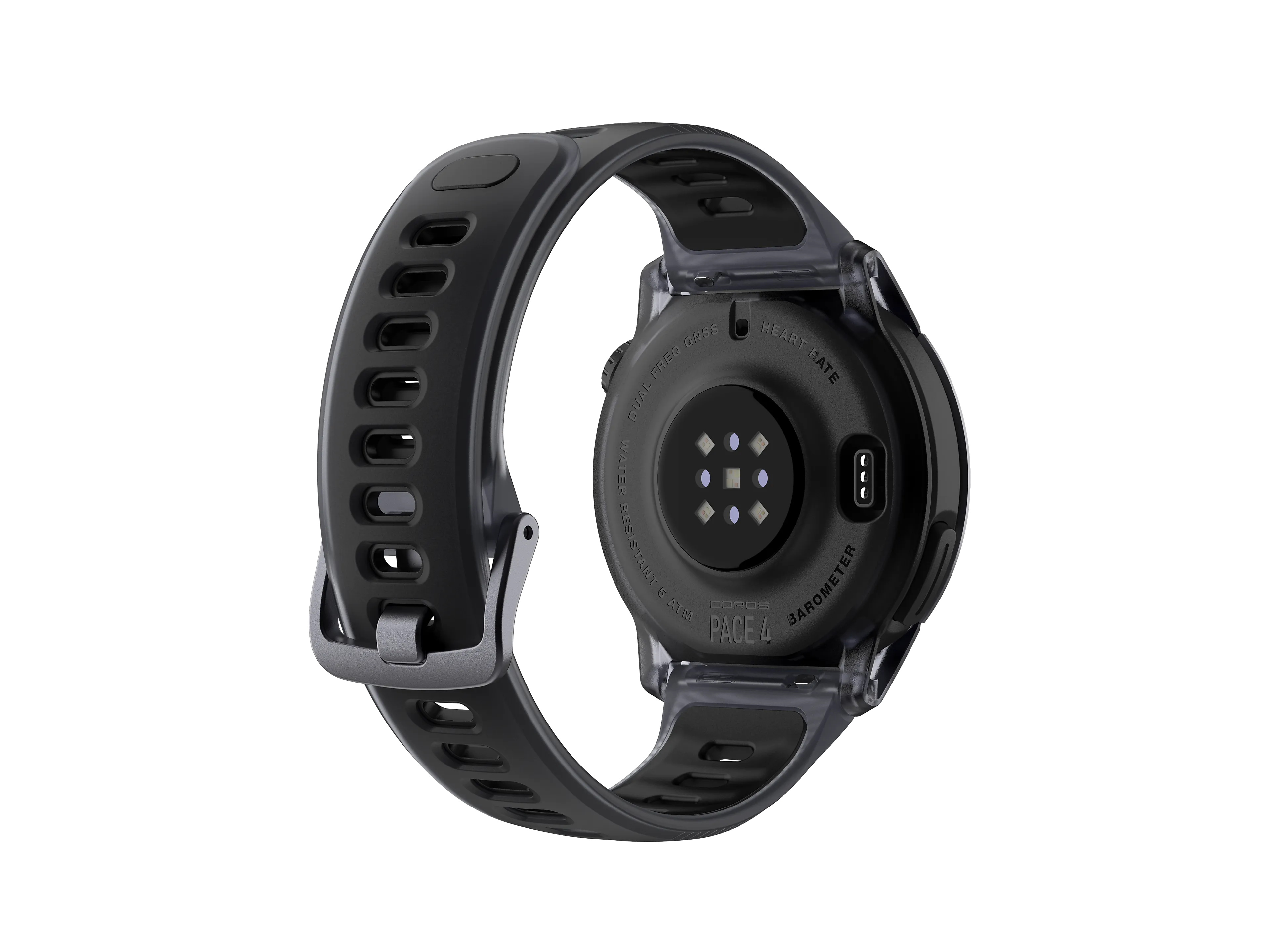 PACE 4 Aluminium Silicone Crystal Black
