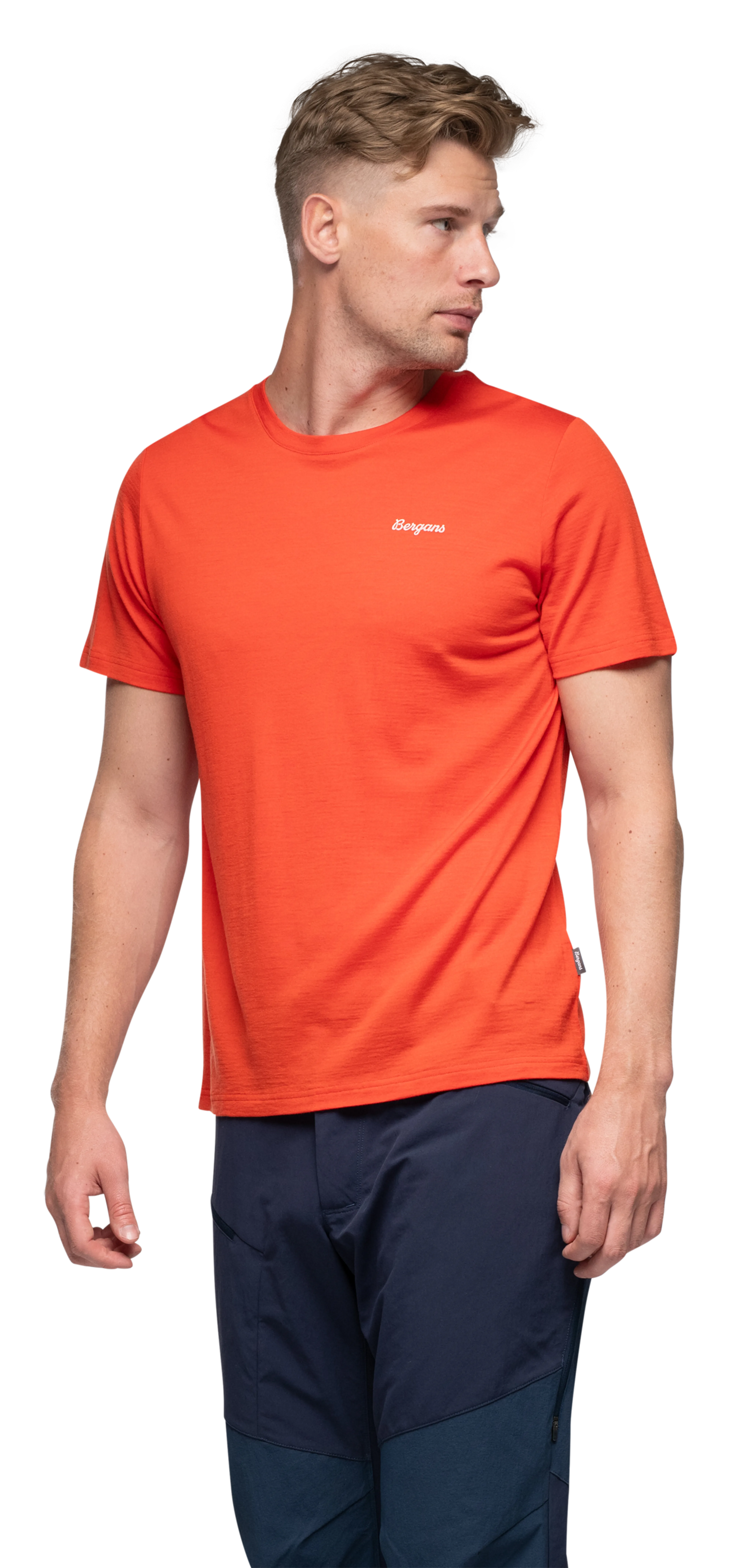 Rabot Emblem Wool Tee Men Rabot Emblem Wool Tee Men