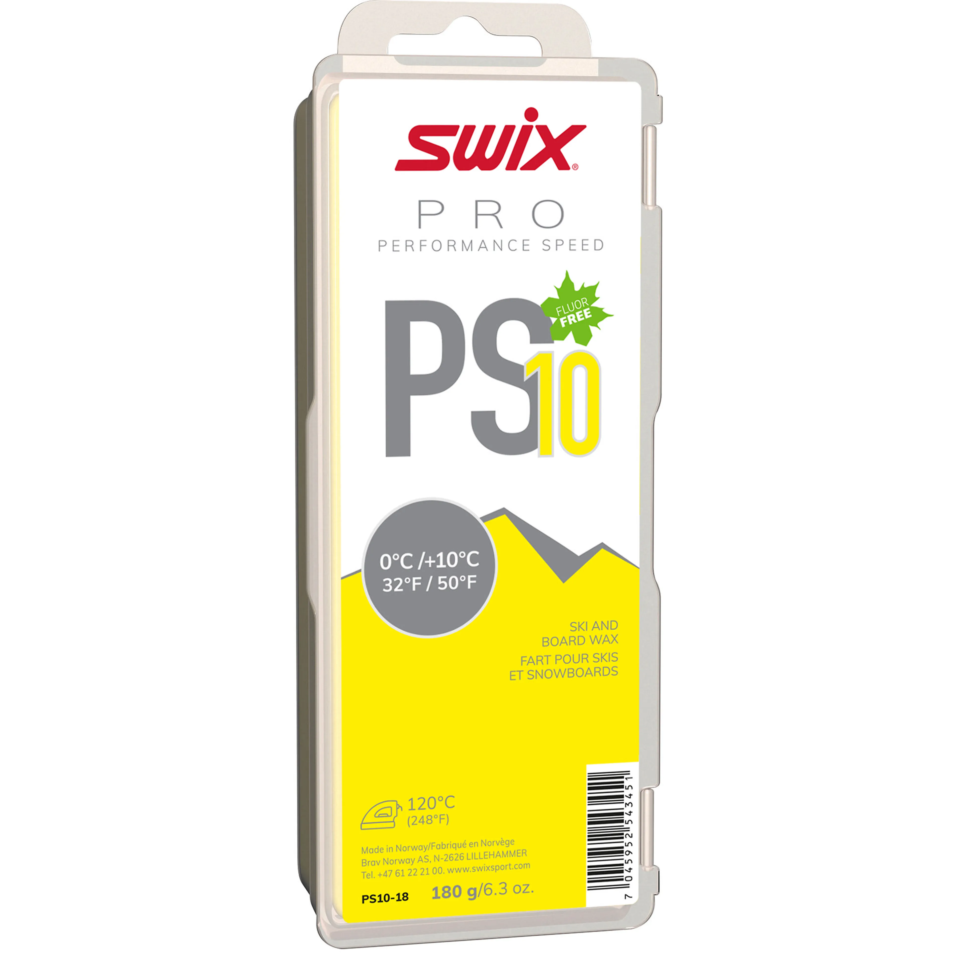 PS10 Yellow, 0°C/+10°C, 180g PS10 Yellow, 0°C/+10°C, 180g
