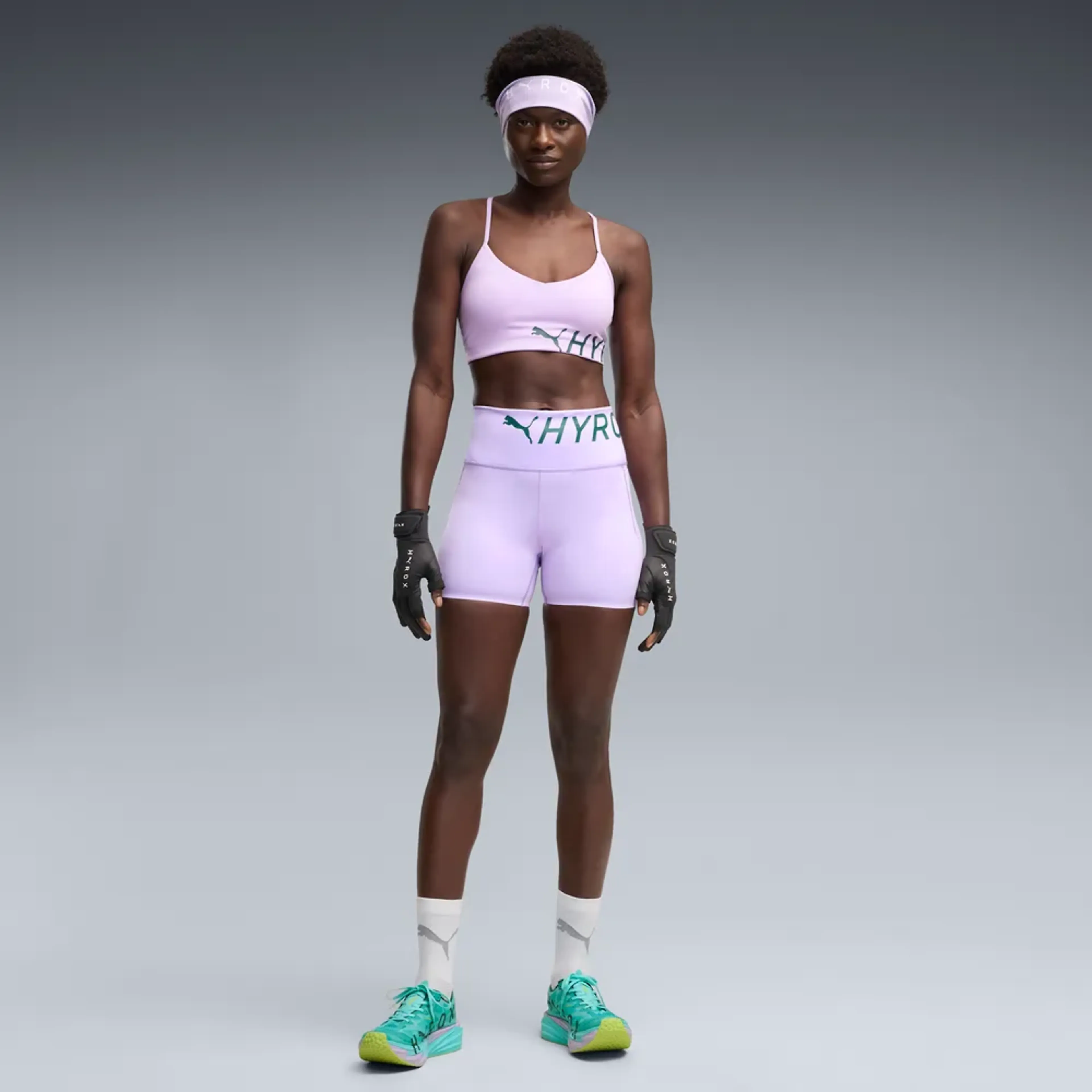 PUMA x HYROX PWRMODE 4" SHORT TIGHT