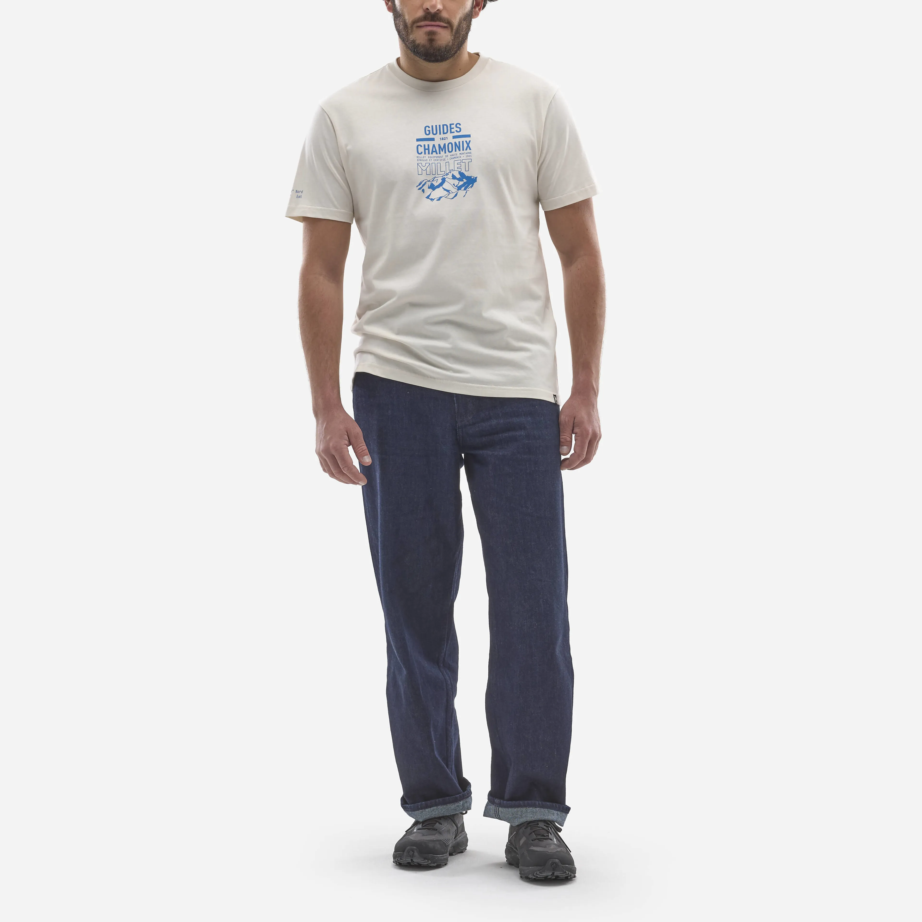 CDG CHAMONIX LOGO TS SS M