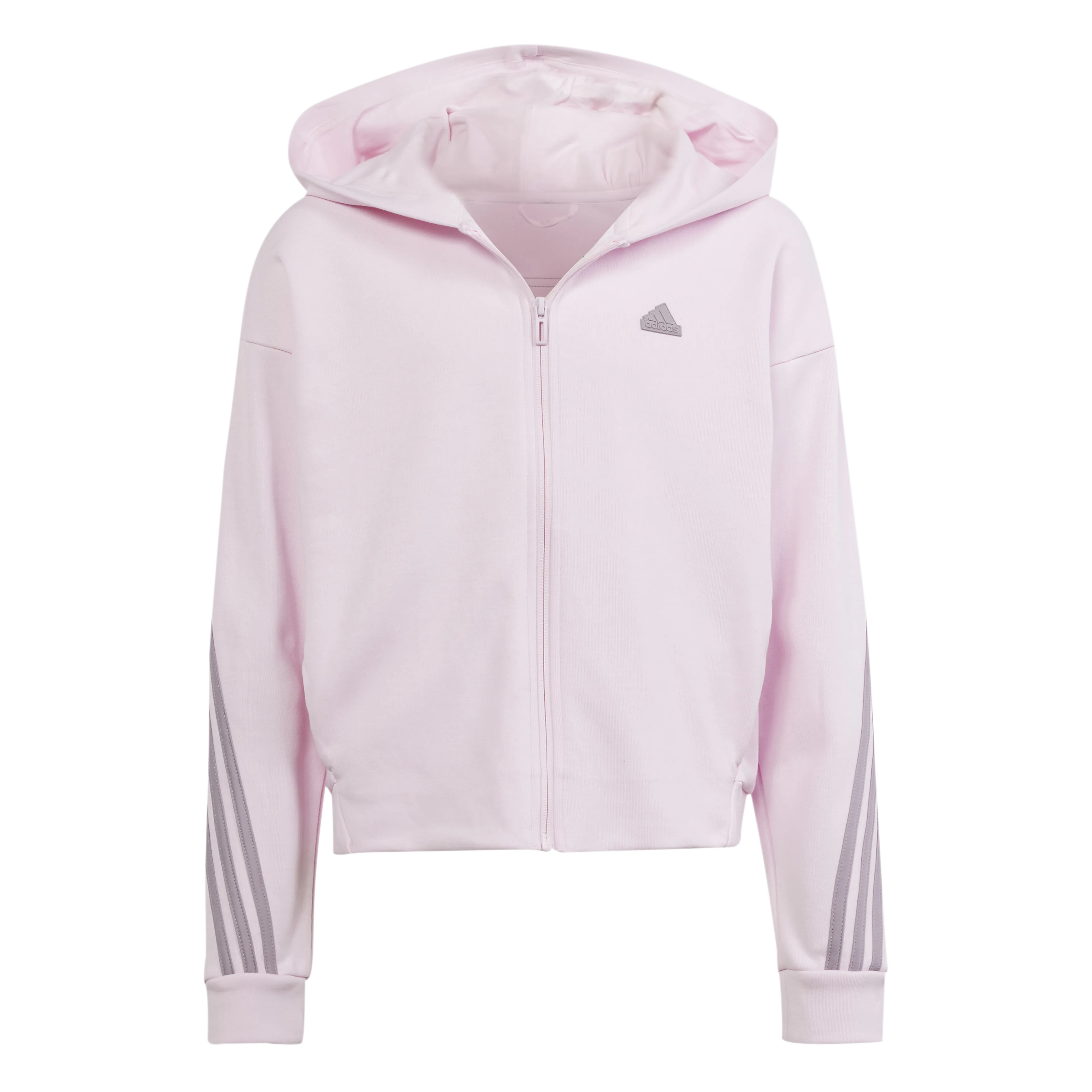 Future Icons 3-Stripes Full Zip Hettejakke junior