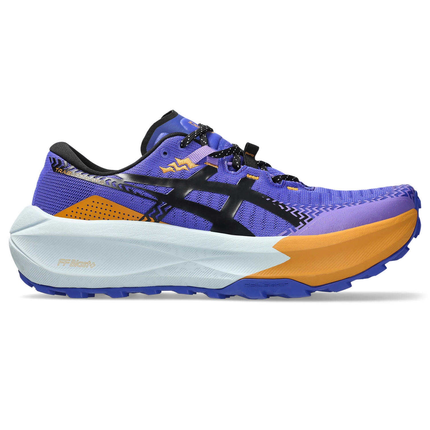 ASICS Trabuco Max 4 WHEAT YELLOW/DARK RED PLANET Herre | Løplabbet.no