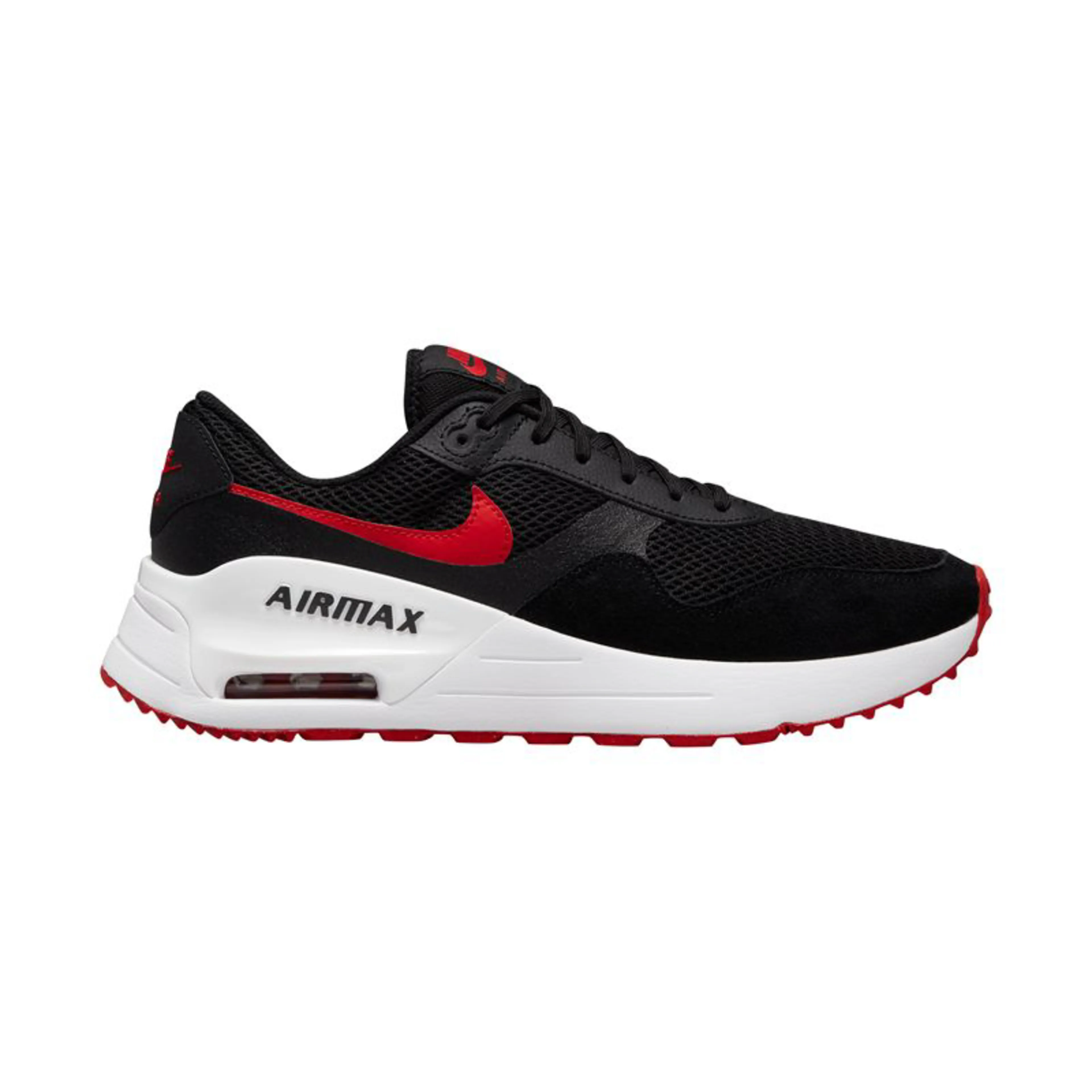 BLACK/UNIVERSITY RED-WHITE