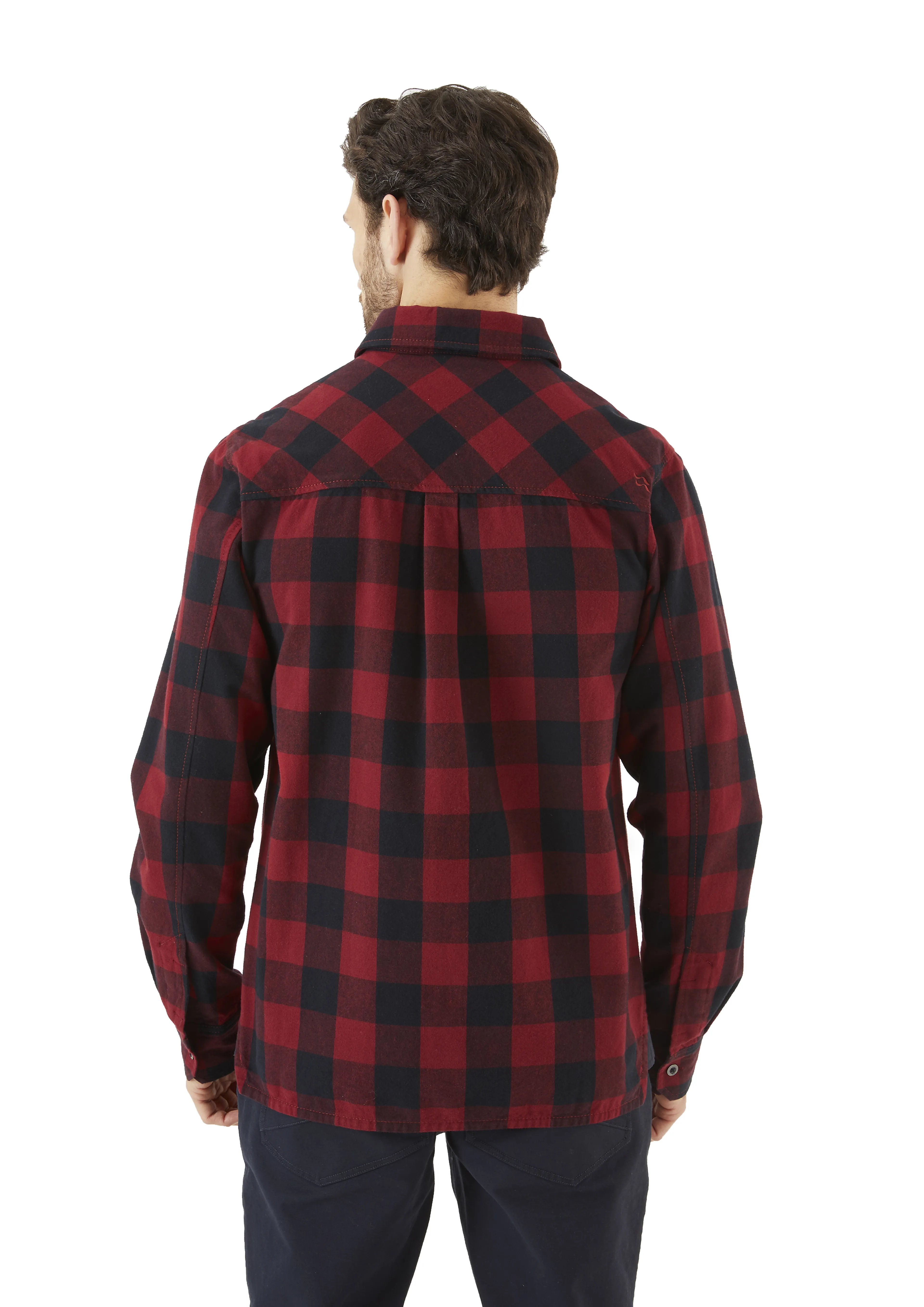 Boundary Shirt flanellskjorte herre