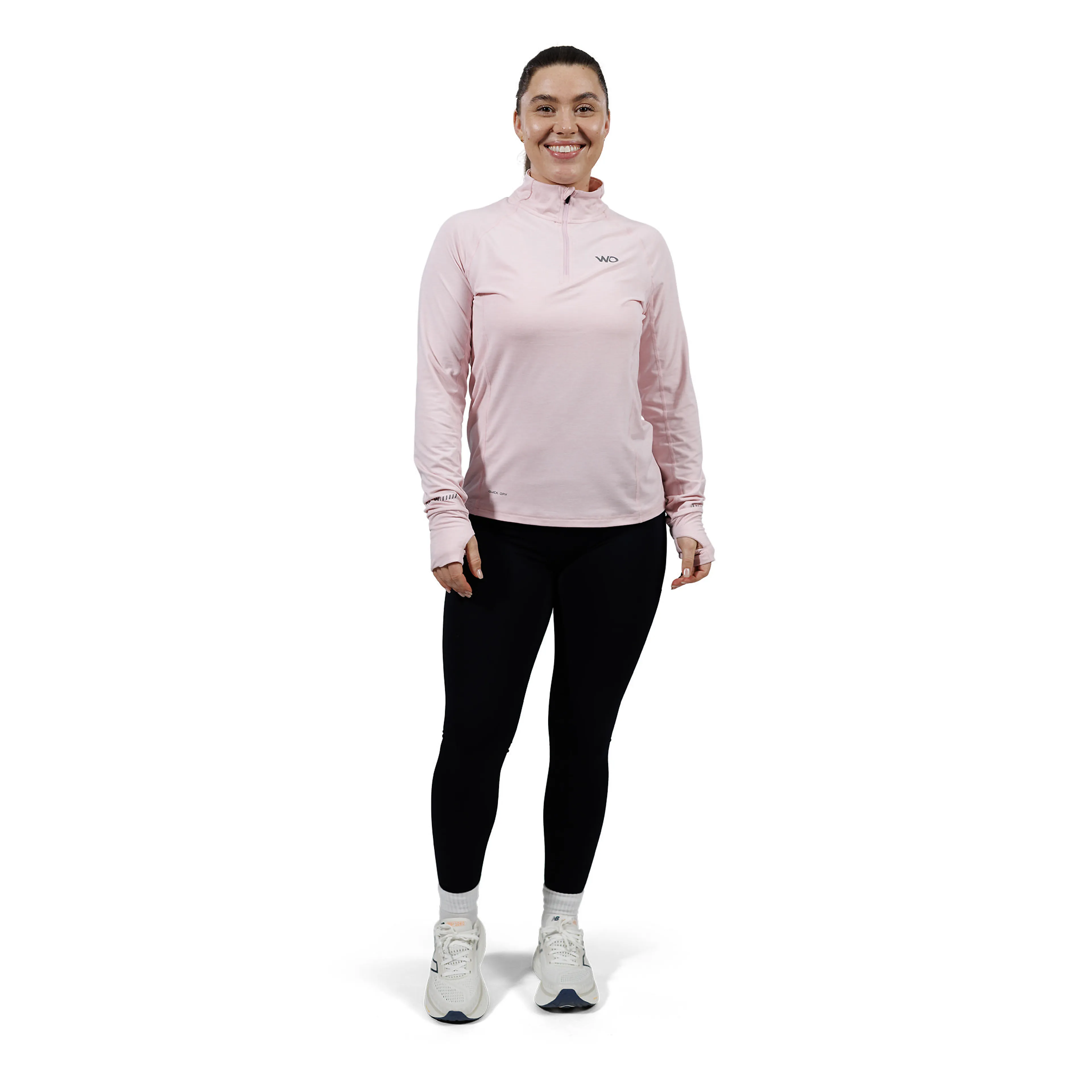 Wolling Melange Performance Midlayer Dame
