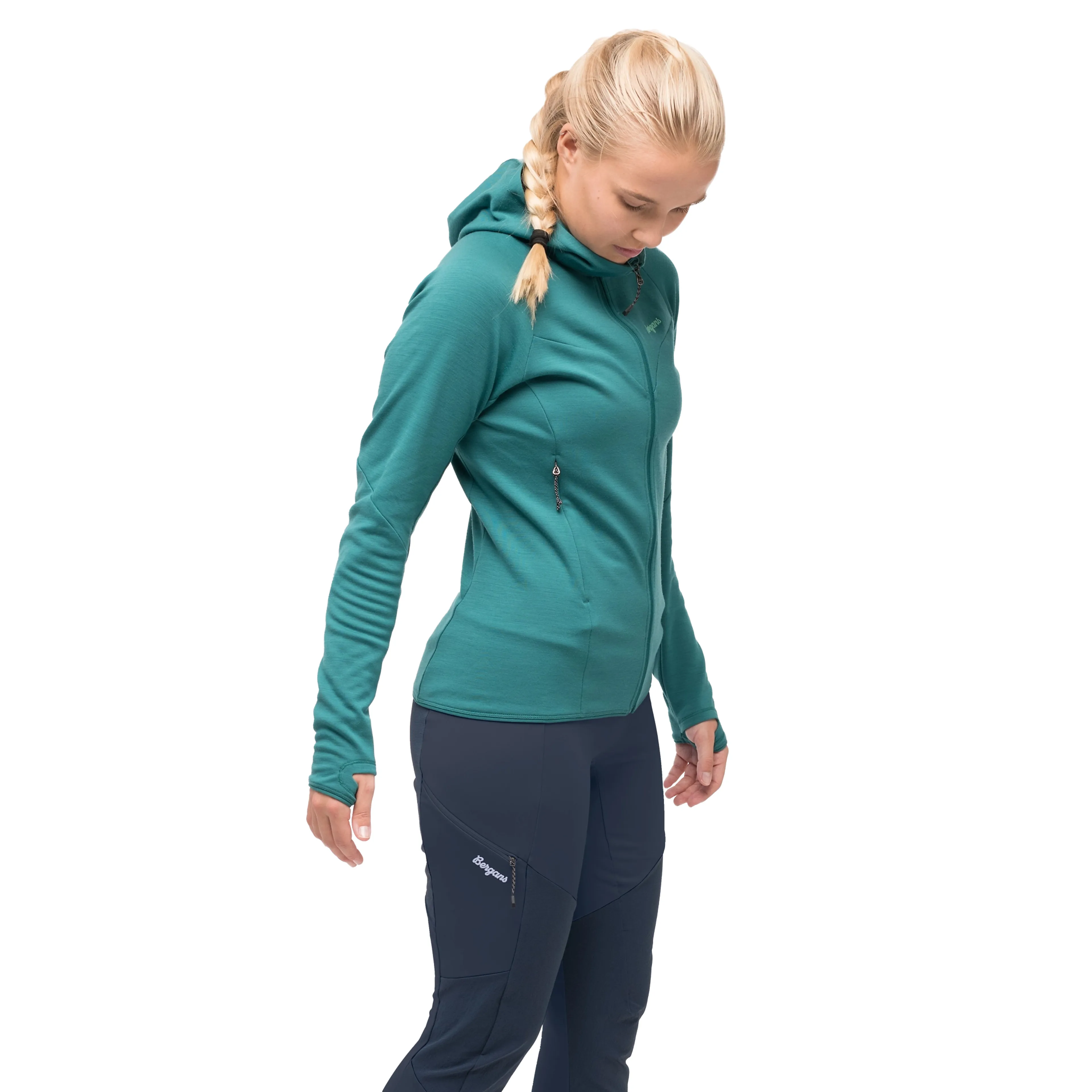 Tind Merino Hood Jacket Women Tind Merino Hood Jacket Women