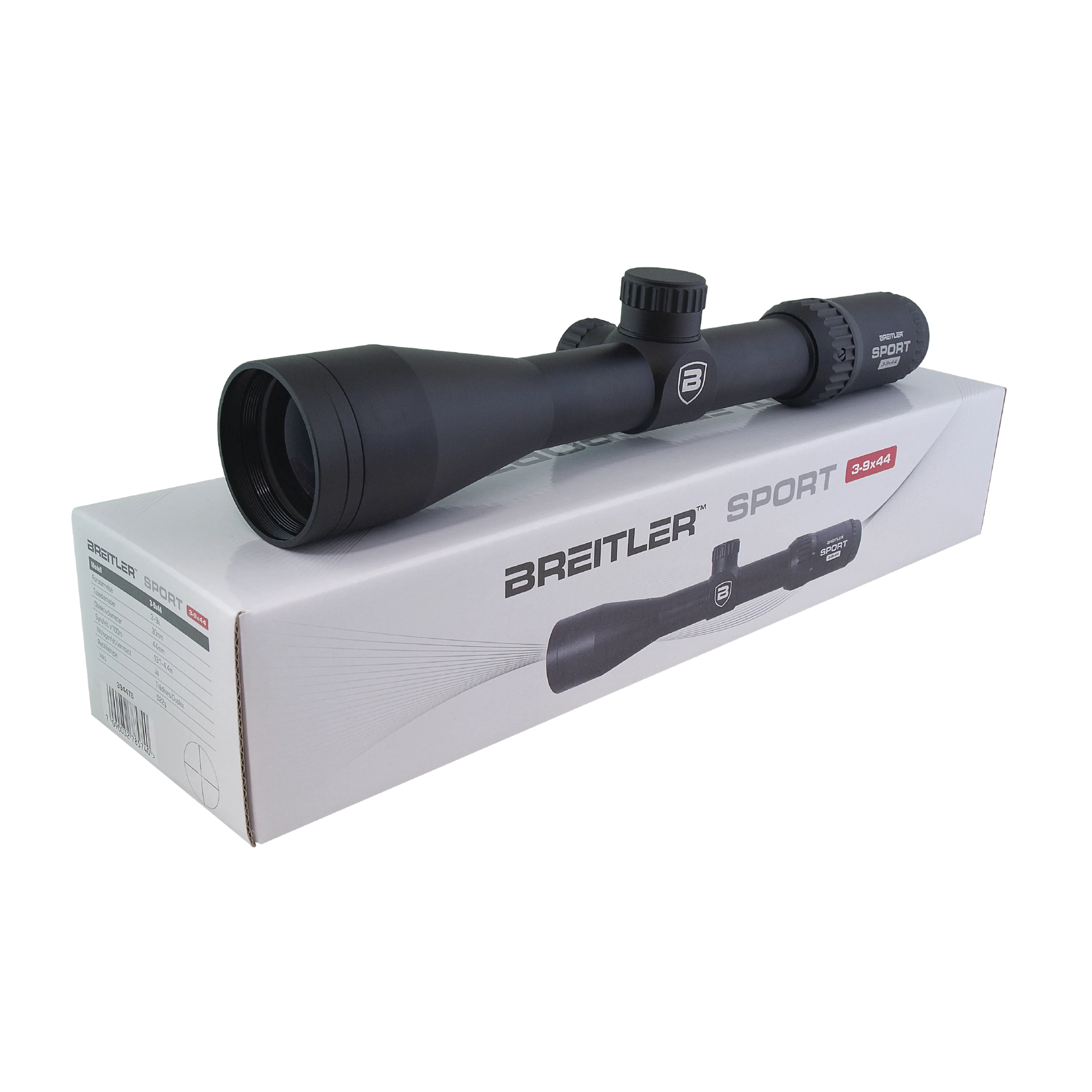 BREITLER SPORT 3-9x44 30mm TRÃ?DKORS/DUPLEX RIFLEKIKKERT