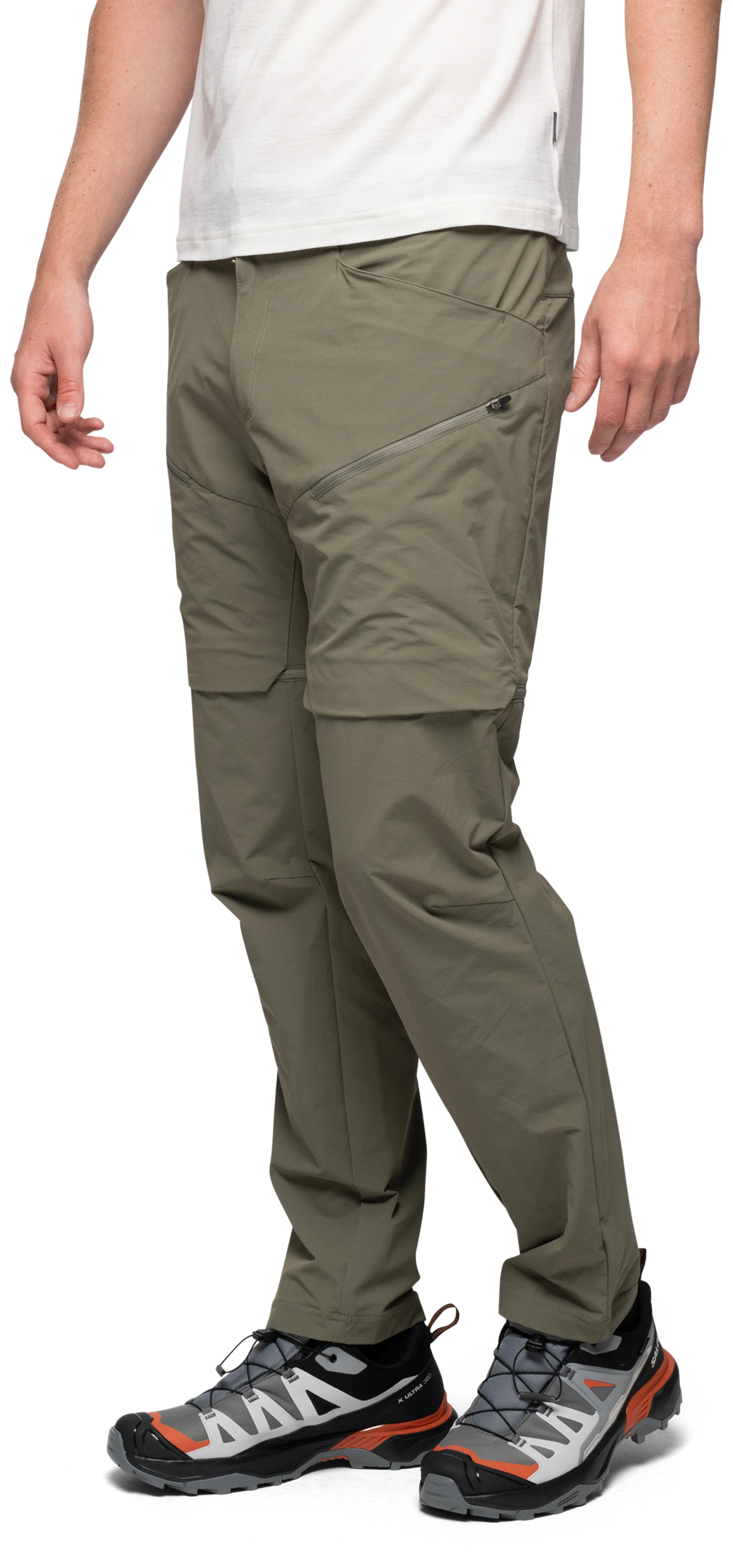 Convertible Zip-Off Softshell Pants Men