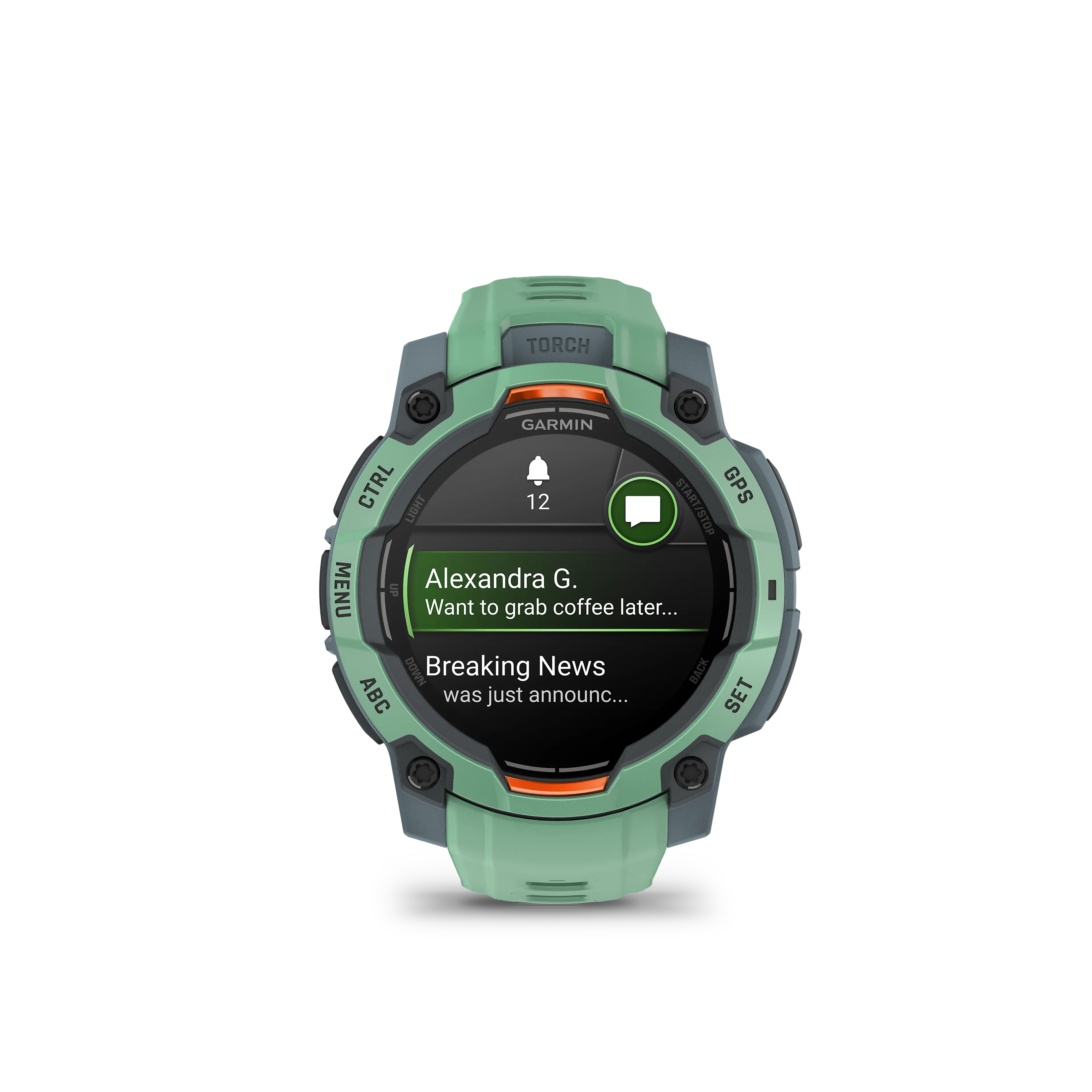 Instinct 3 - 45mm, AMOLED,Neo Tropic Bezel with Neo Tropic Band