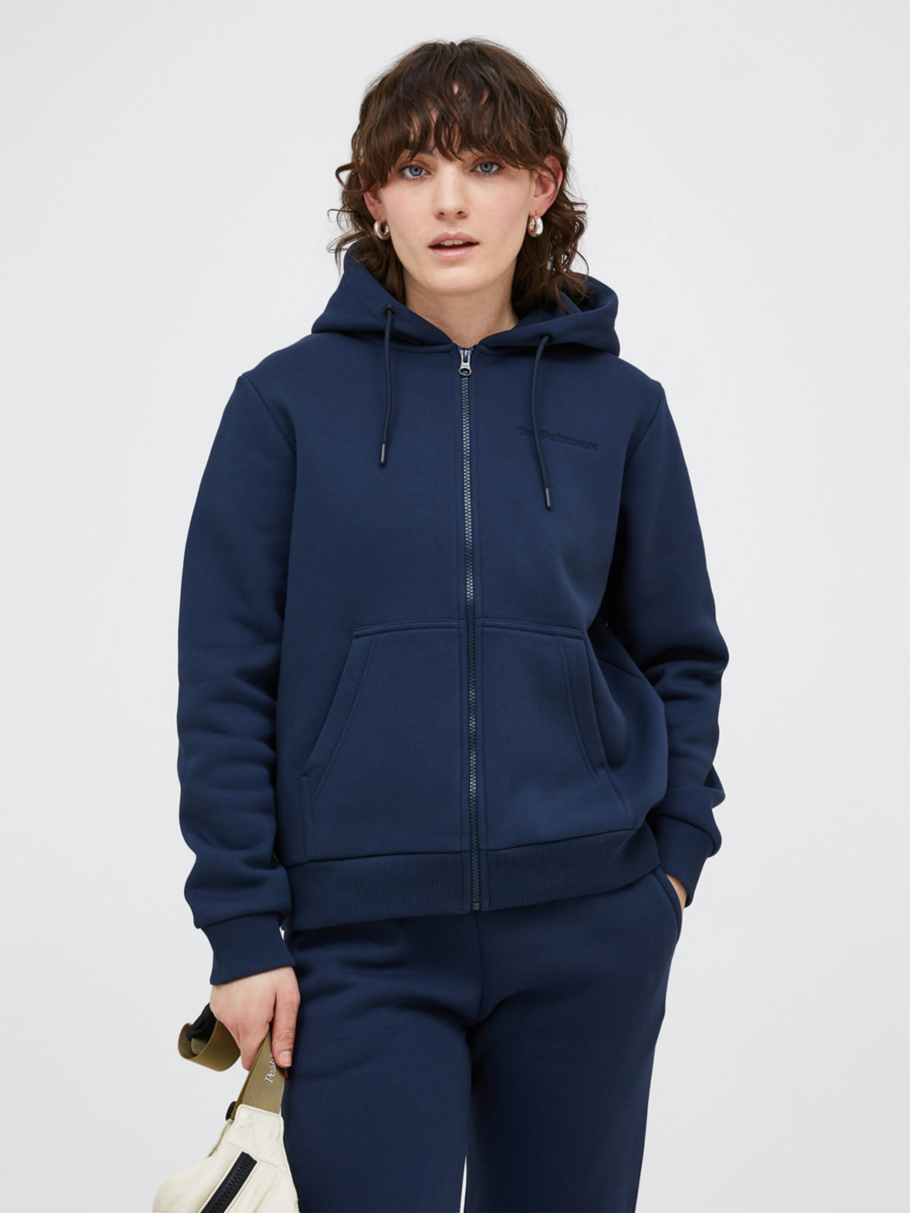 W Original Small Logo Zip