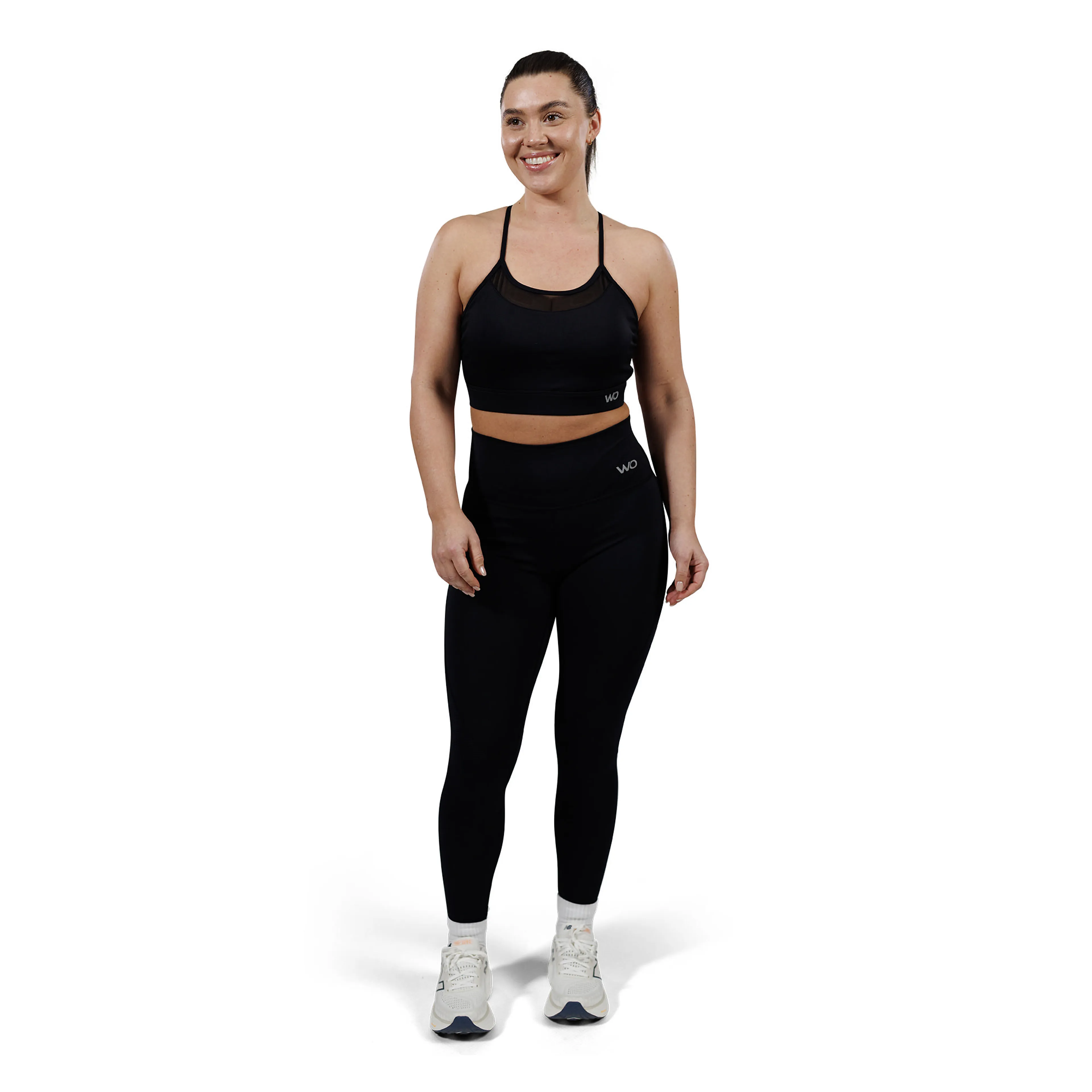 Salisbury W Sports Bra With Mesh Details Salisbury W Sports Bra With Mesh Details