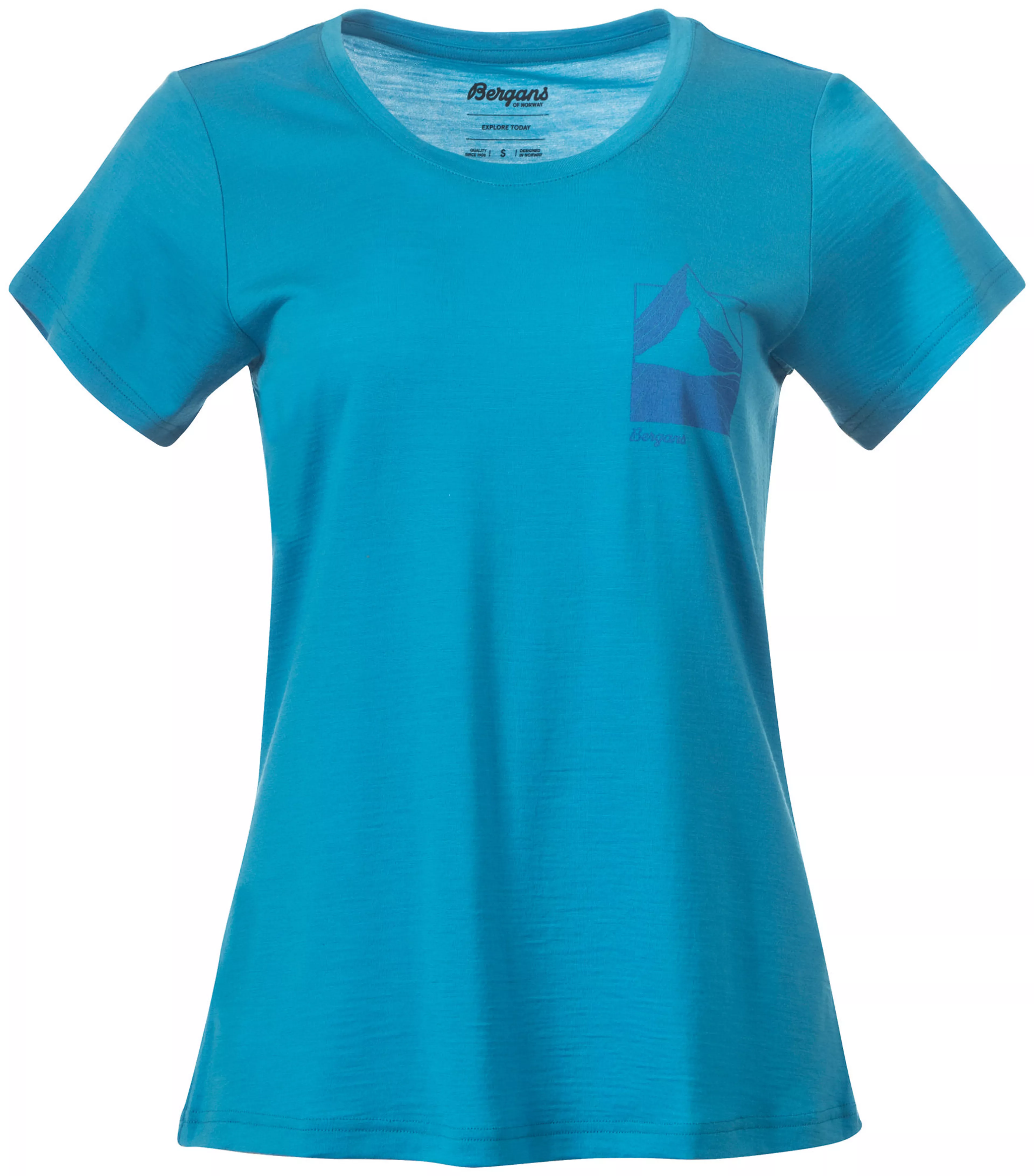 Rabot Mount Wool Tee Women Rabot Mount Wool Tee Women