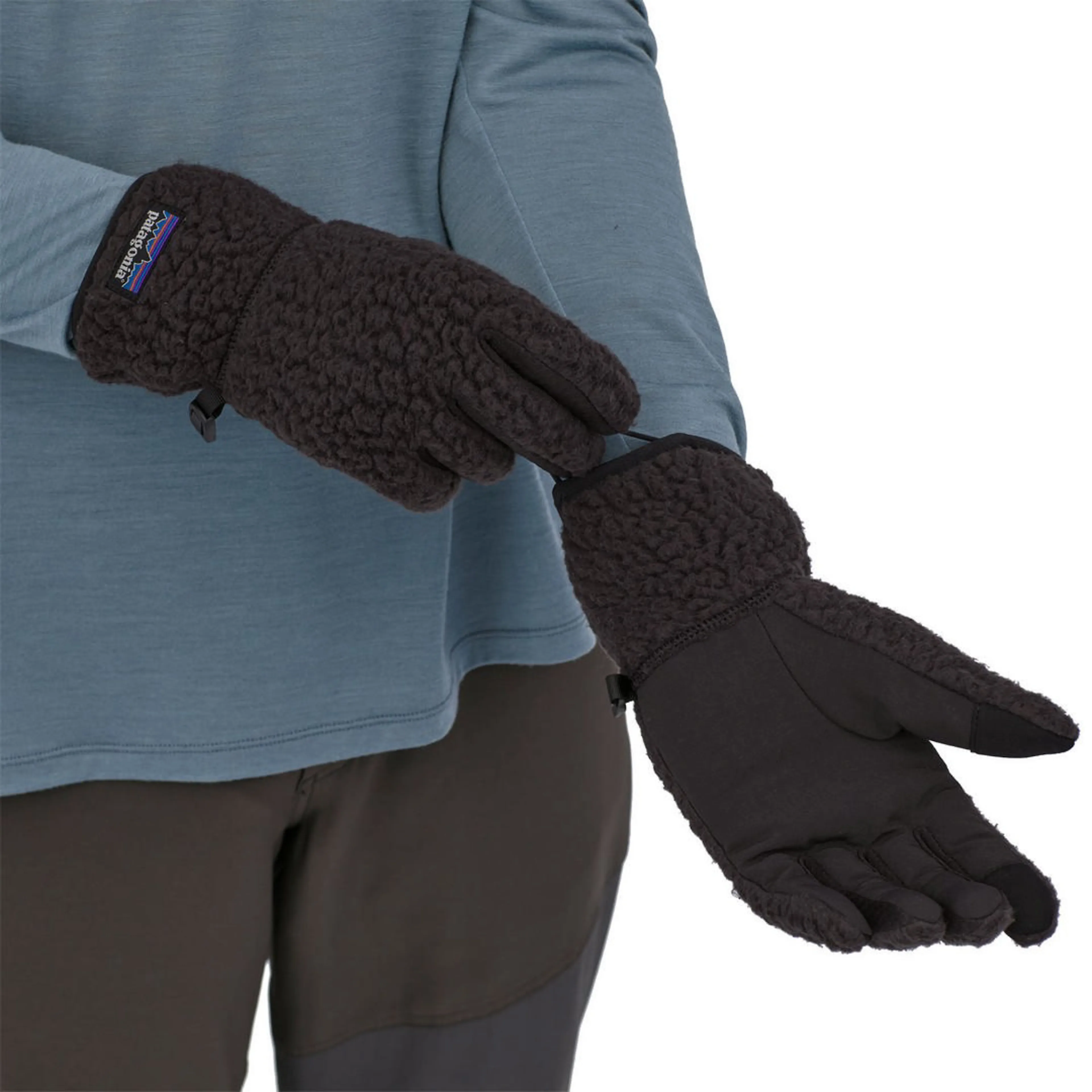 Retro Pile Gloves
