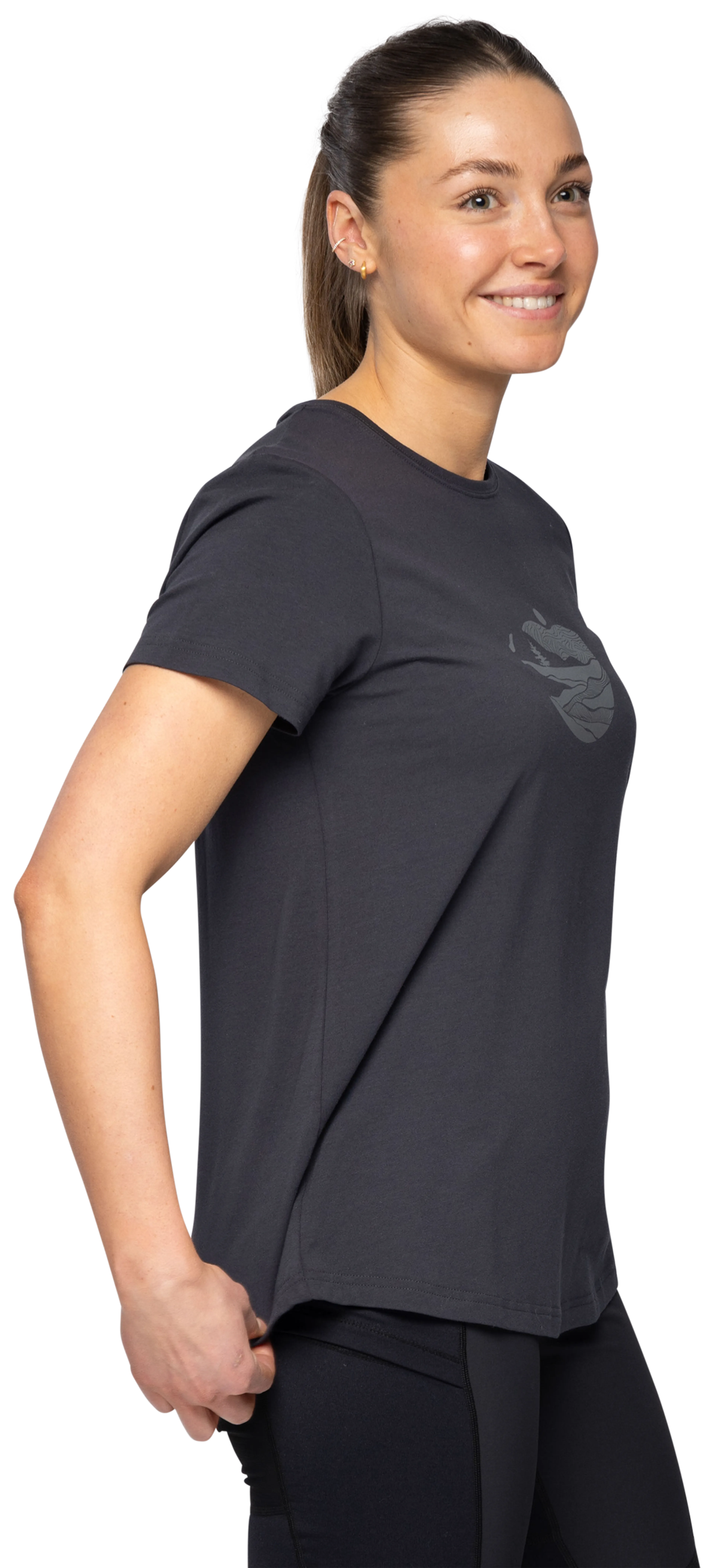 Nordmarka Organic Cotton Print Tee Women