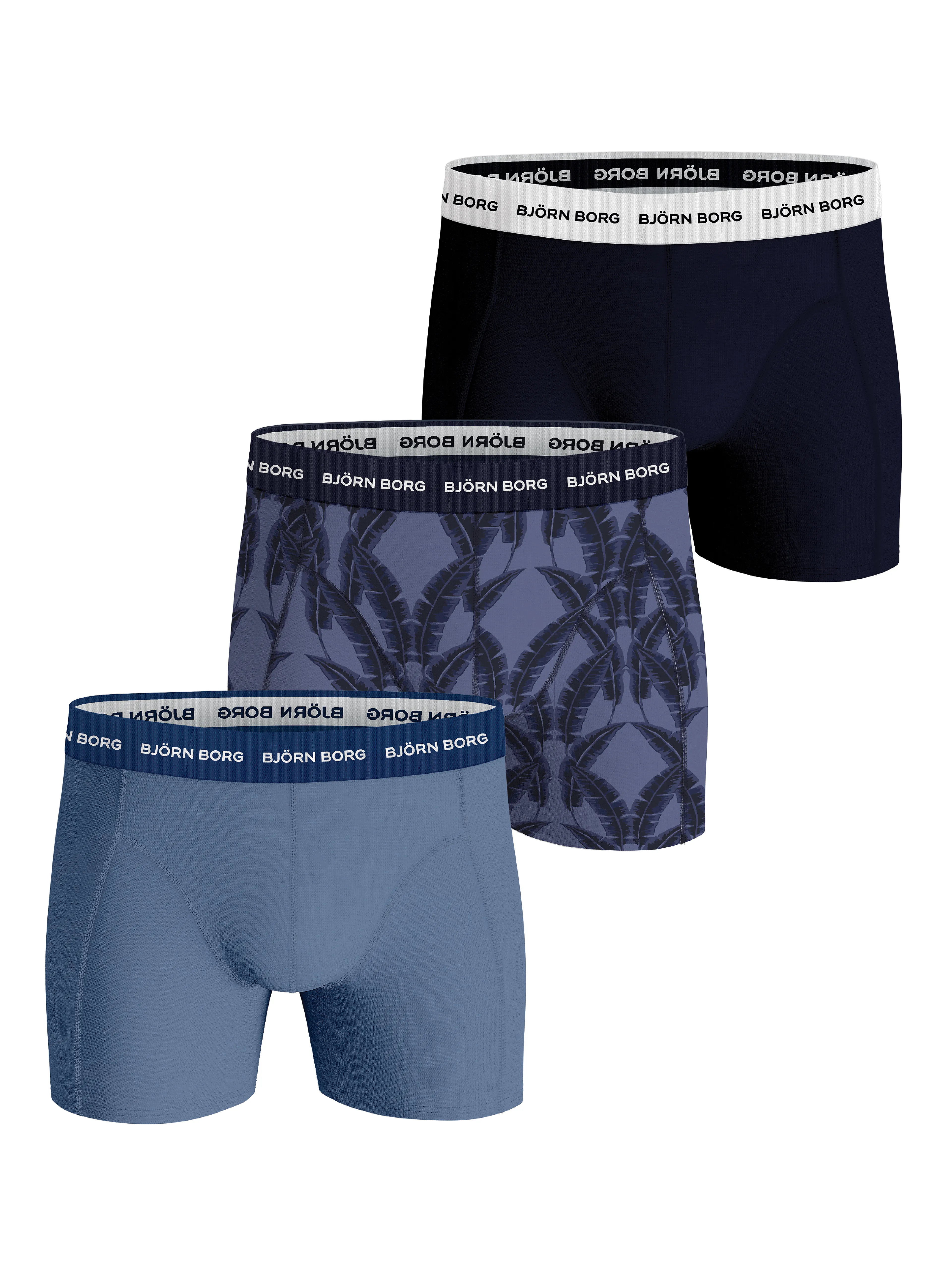 Cotton Stretch Boxer 3-pk boksere herre