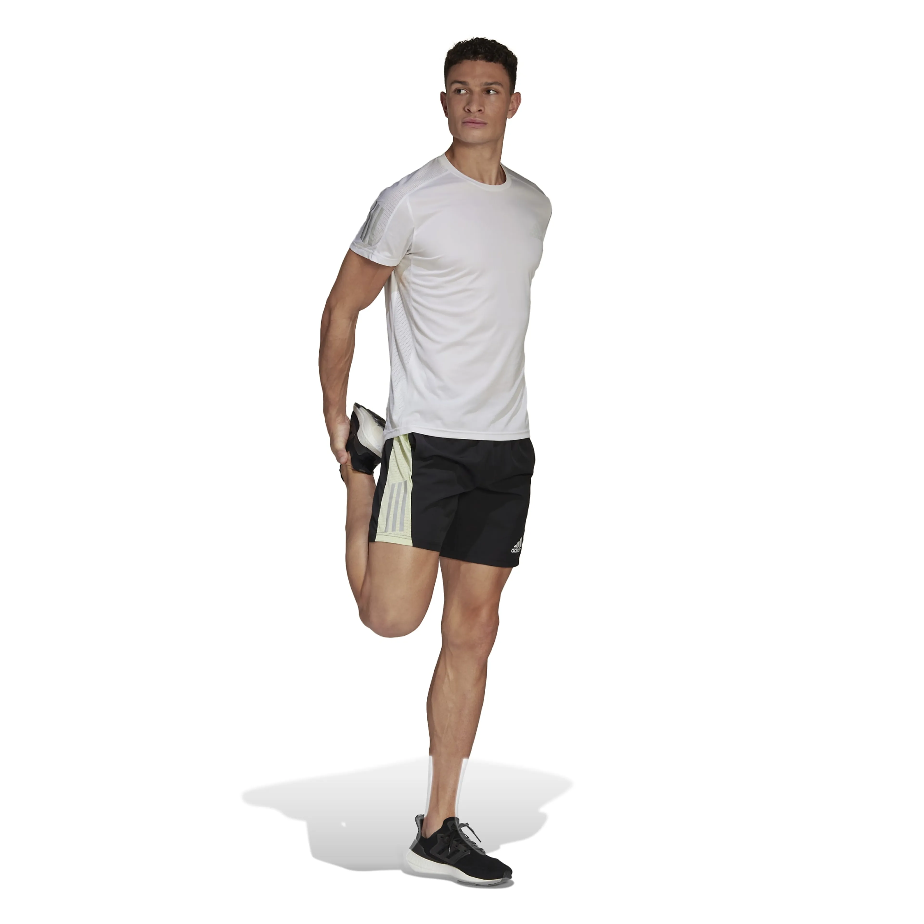 Own the Run shorts herre