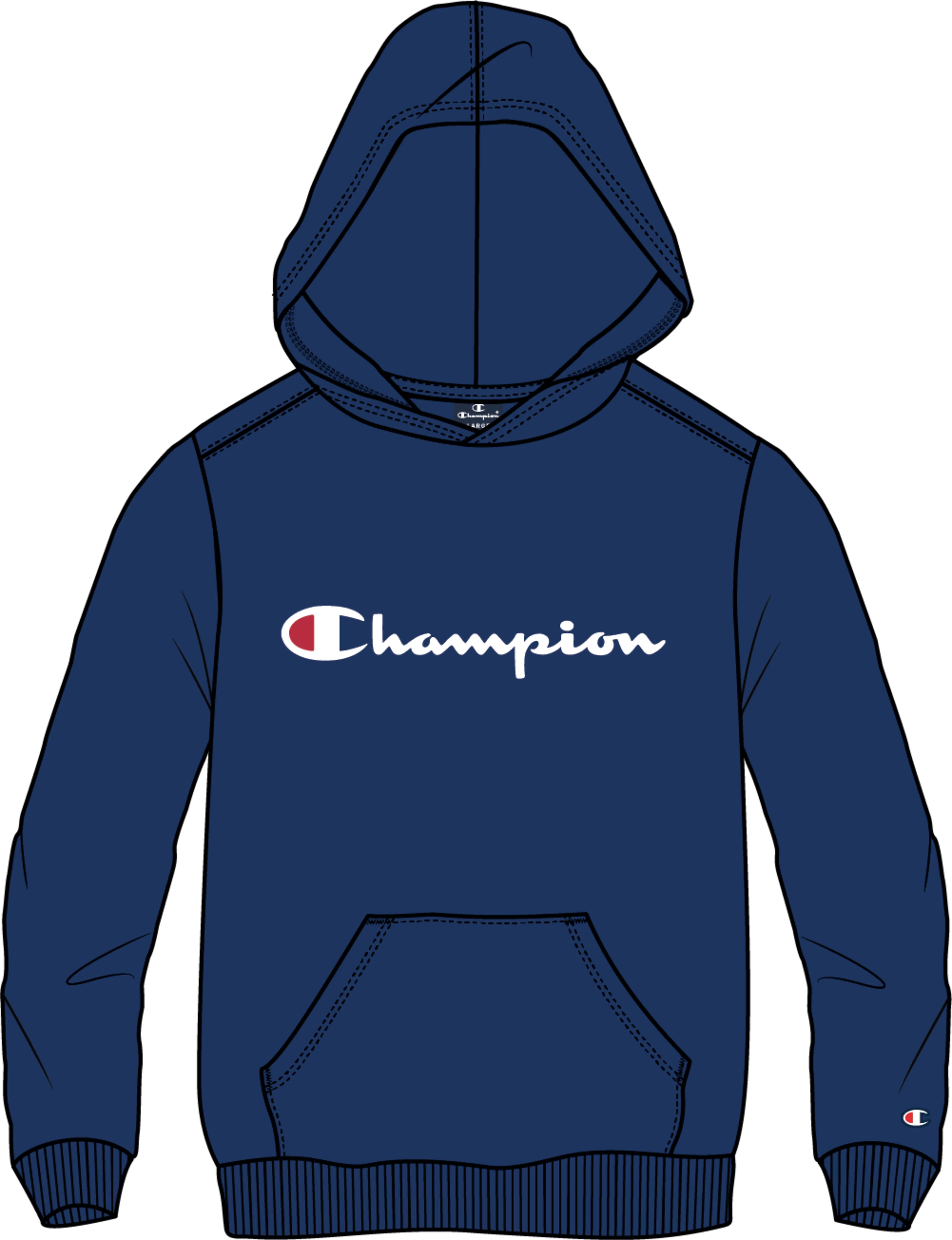 B Hooded Sweatshirt AMC Big Logo B Hooded Sweatshirt AMC Big Logo