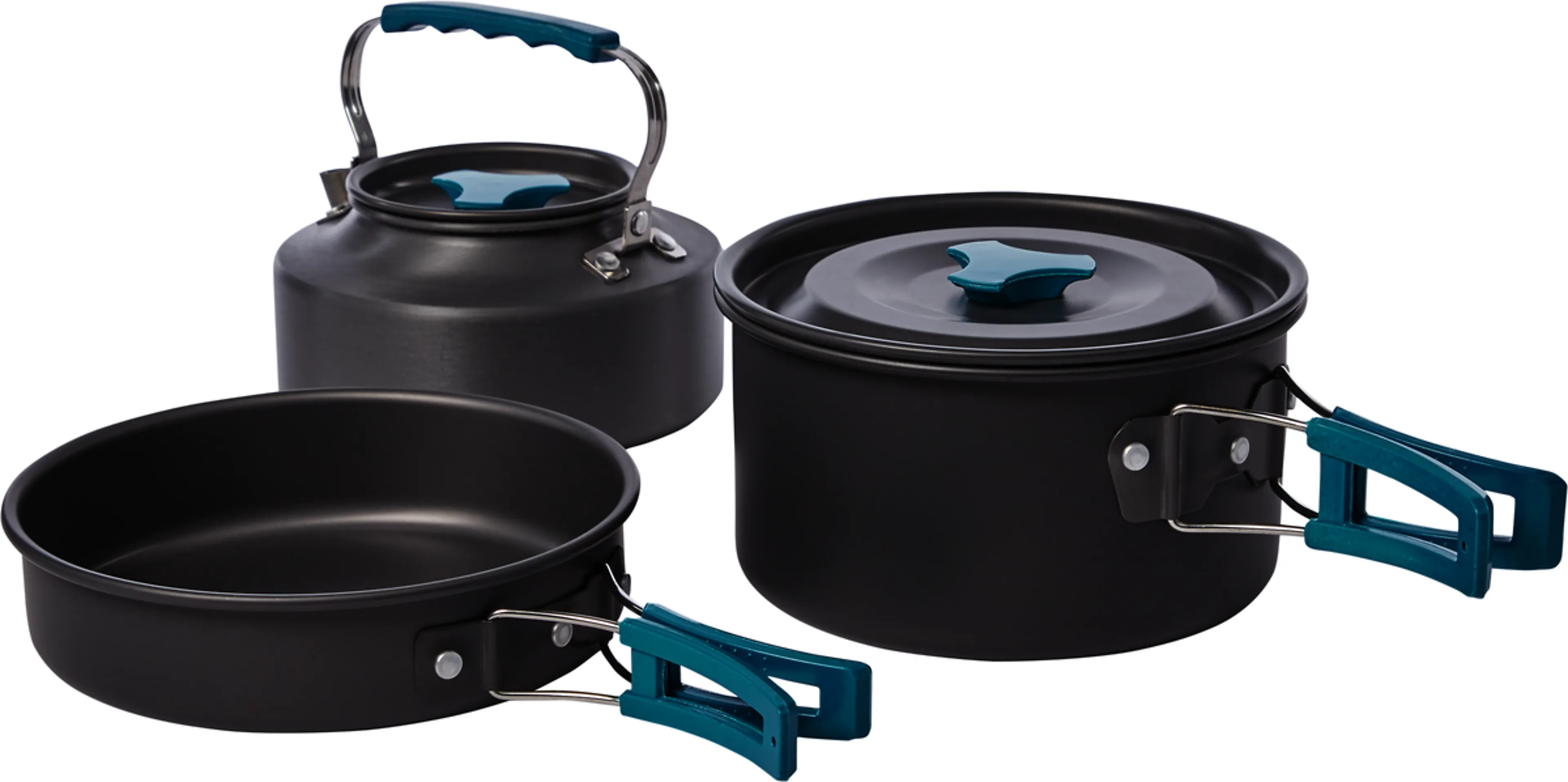 Anodized Alu kokesett