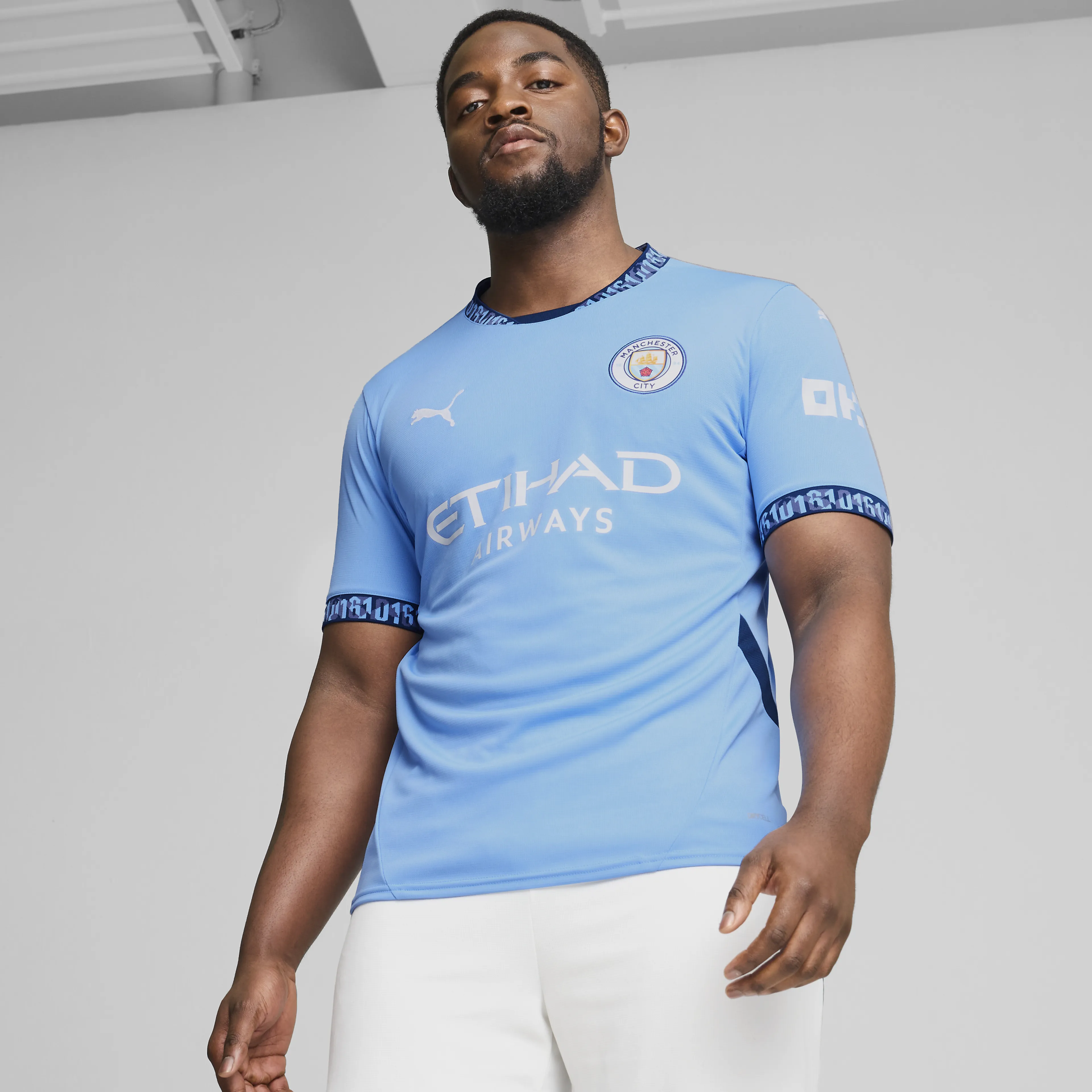 MCFC Home Jersey Replica