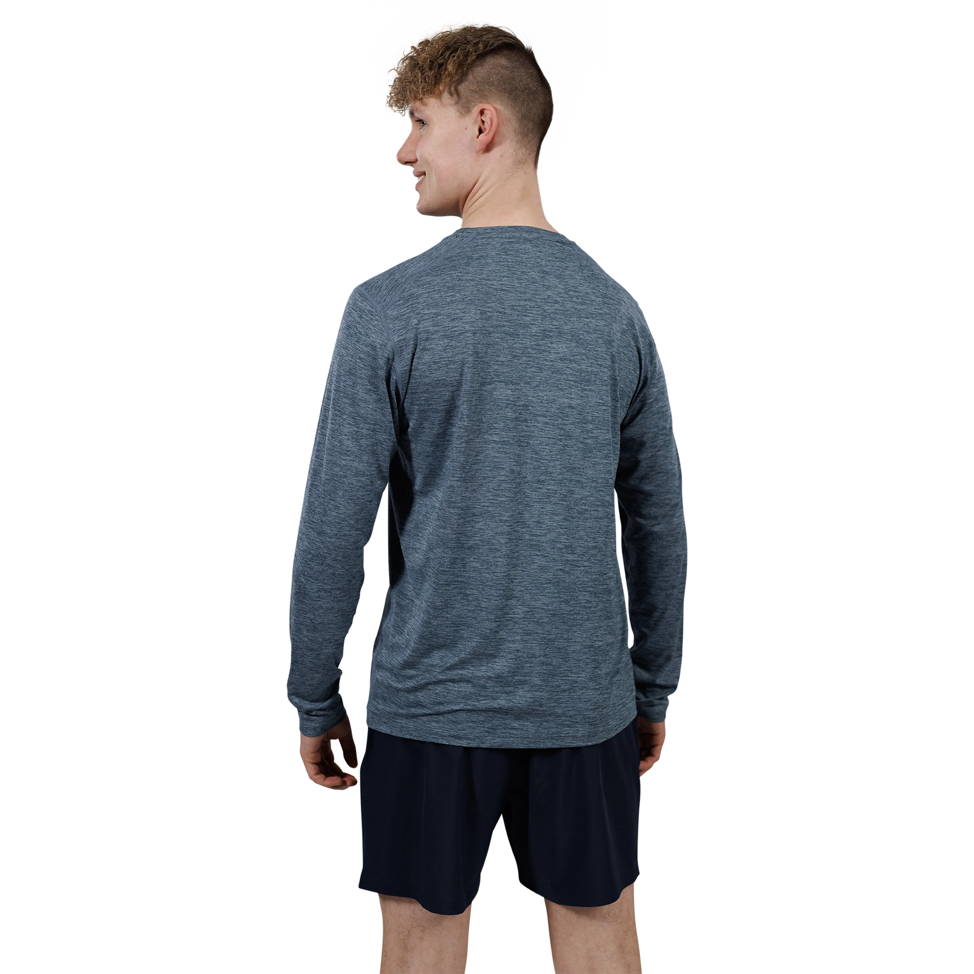Sapporo M Melange L-S Tee