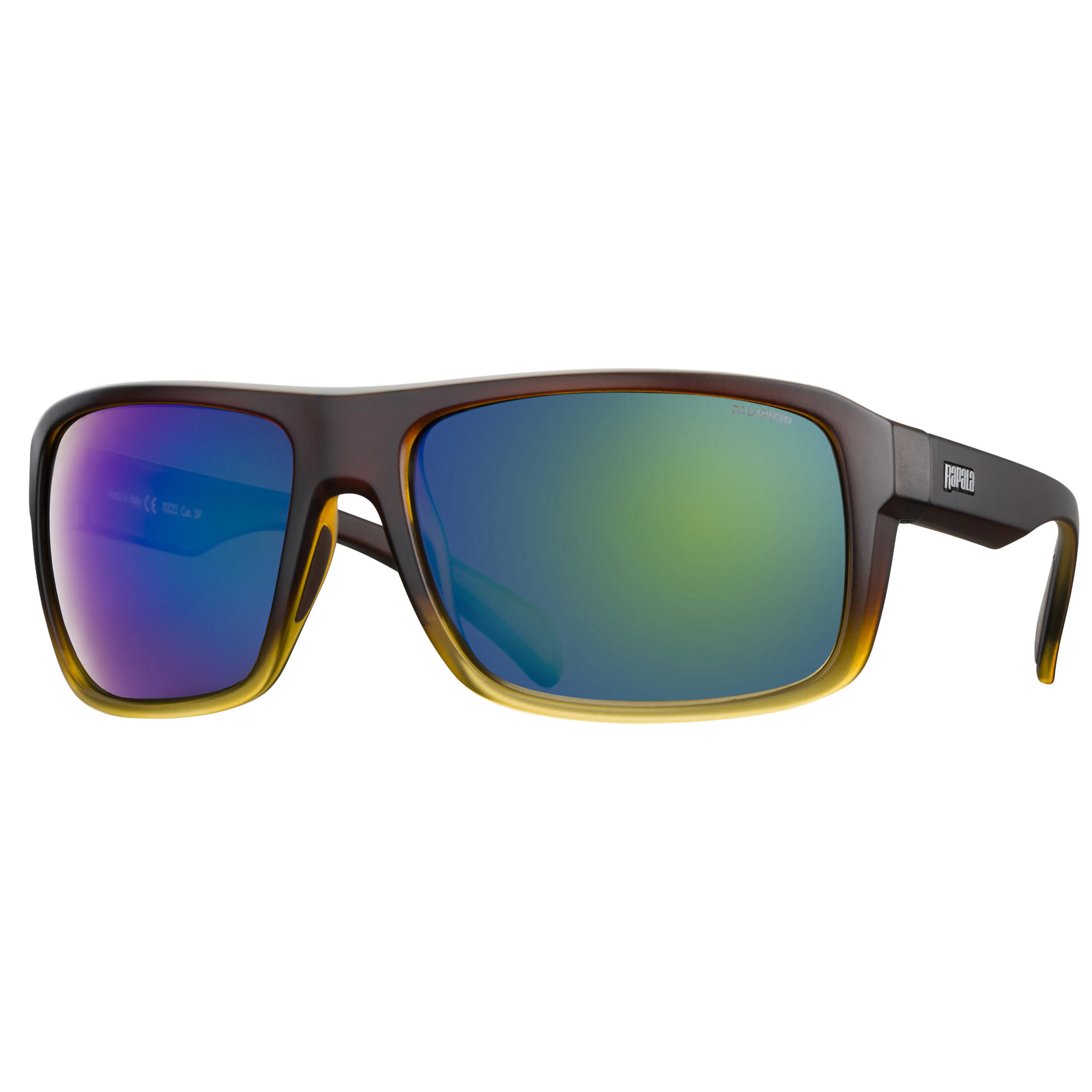Precision Skye Matte Brown Fade Amber Green Miror
