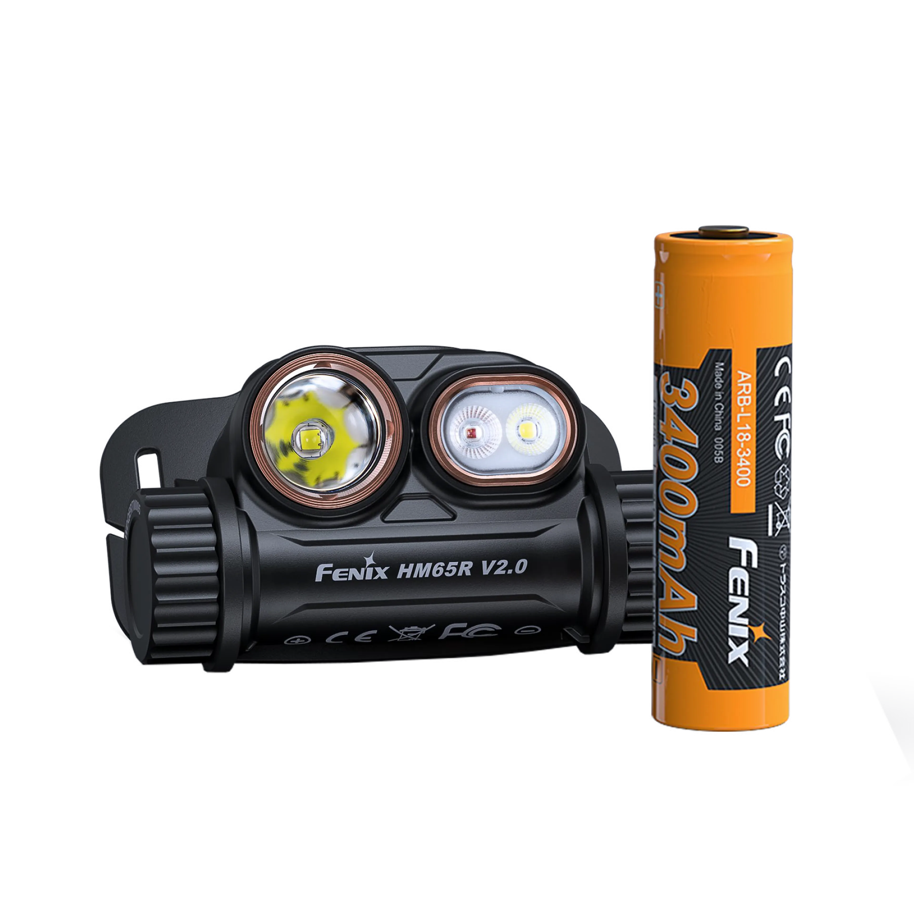 FENIX HM65R HODELYKT 1400LM