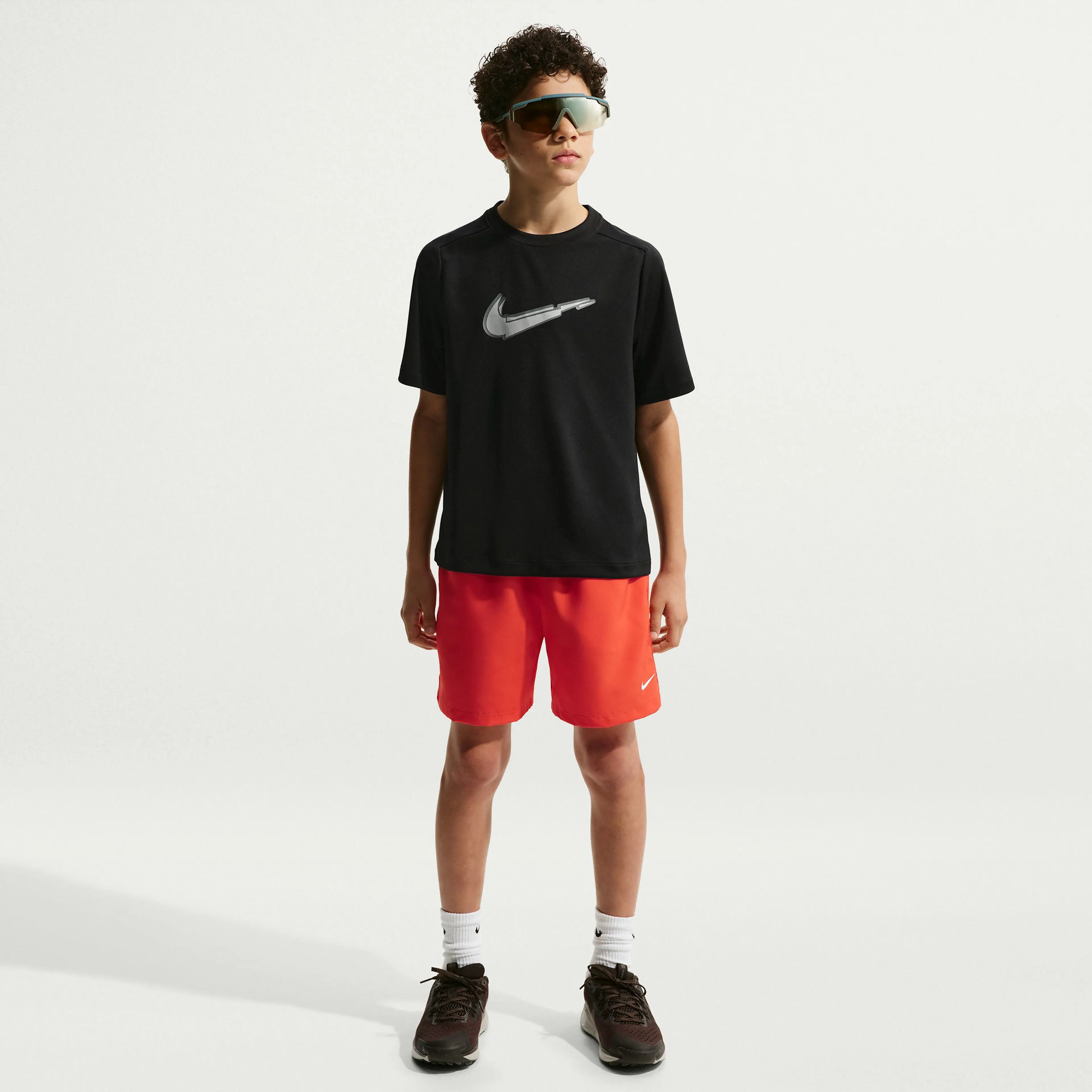 Multi Big Kids' (Boys') Dri-FIT Short-Sleeve Training Top