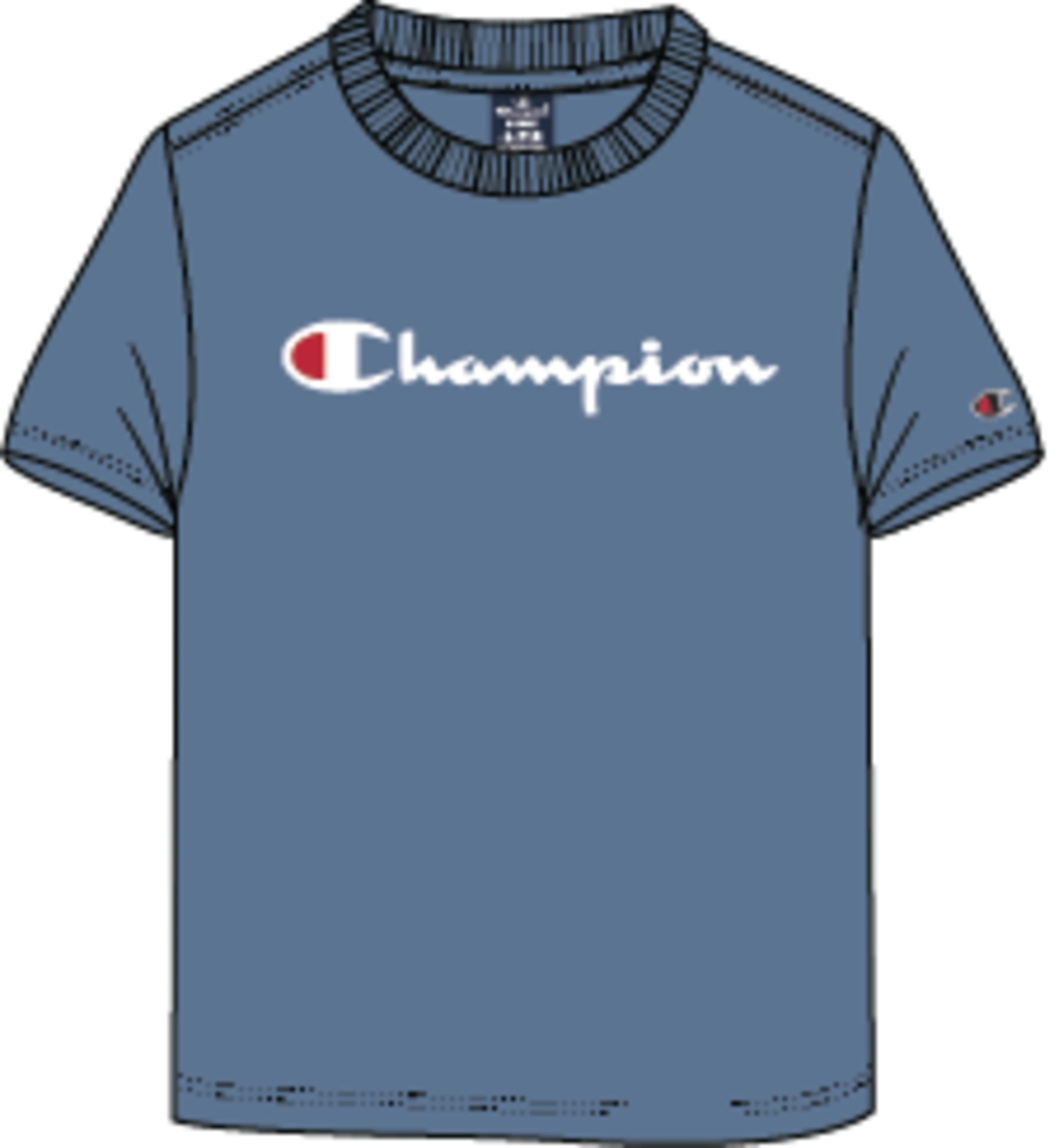 ICONS Crewneck T-Shirt Contrast Logo