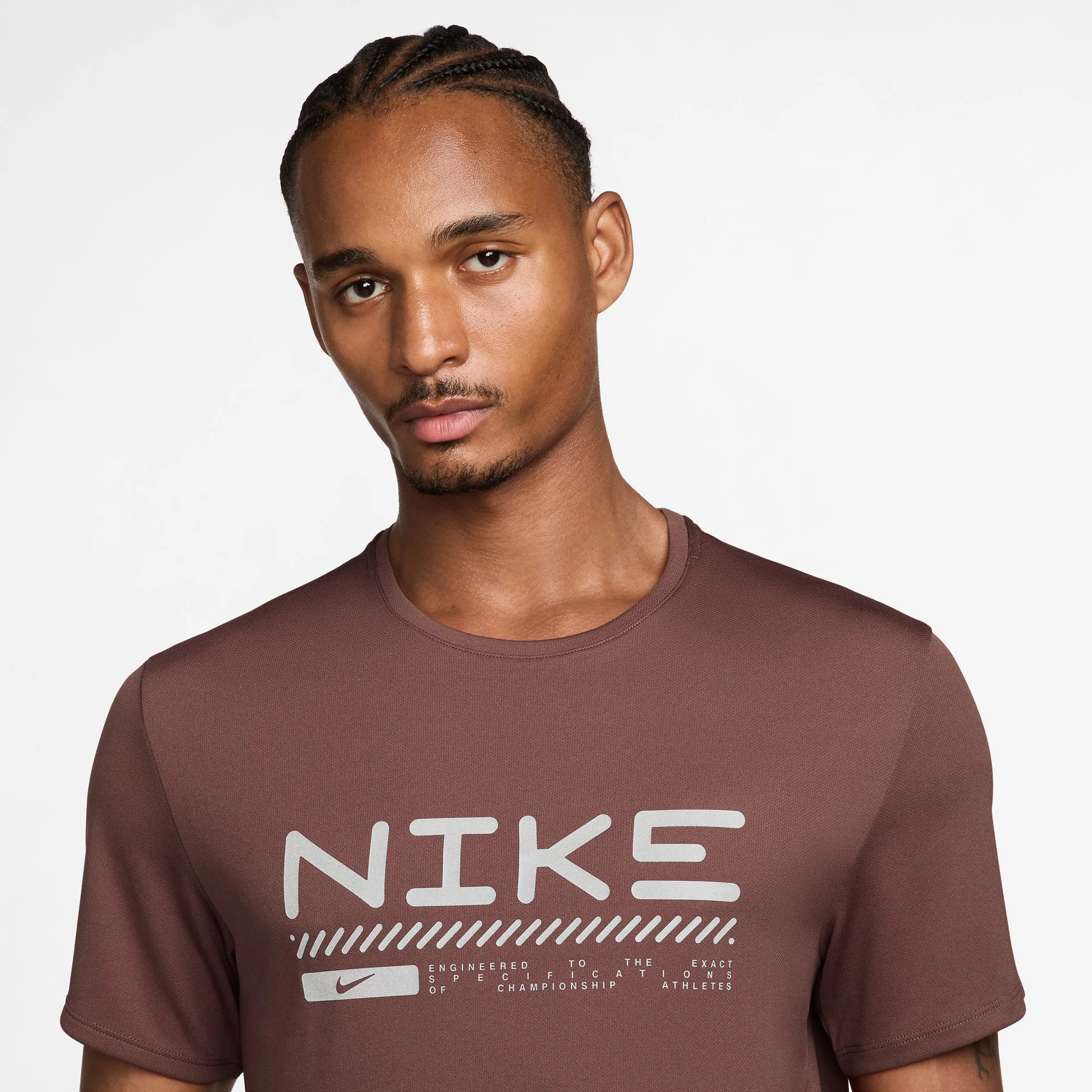 Miler Men's Winterized Short-Sleeve Running Top