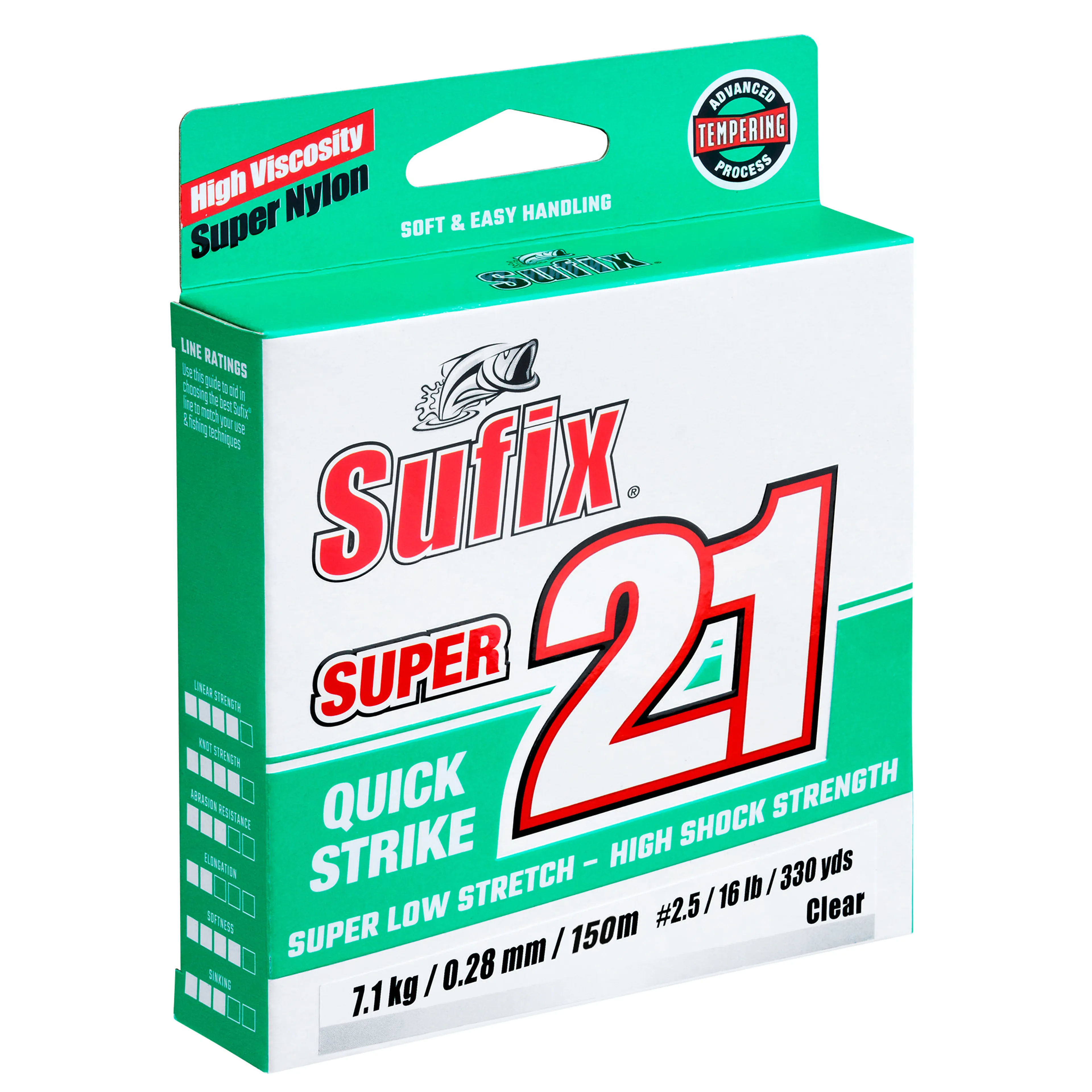 Super 21 Clear 150m 0,16mm 2,5kg