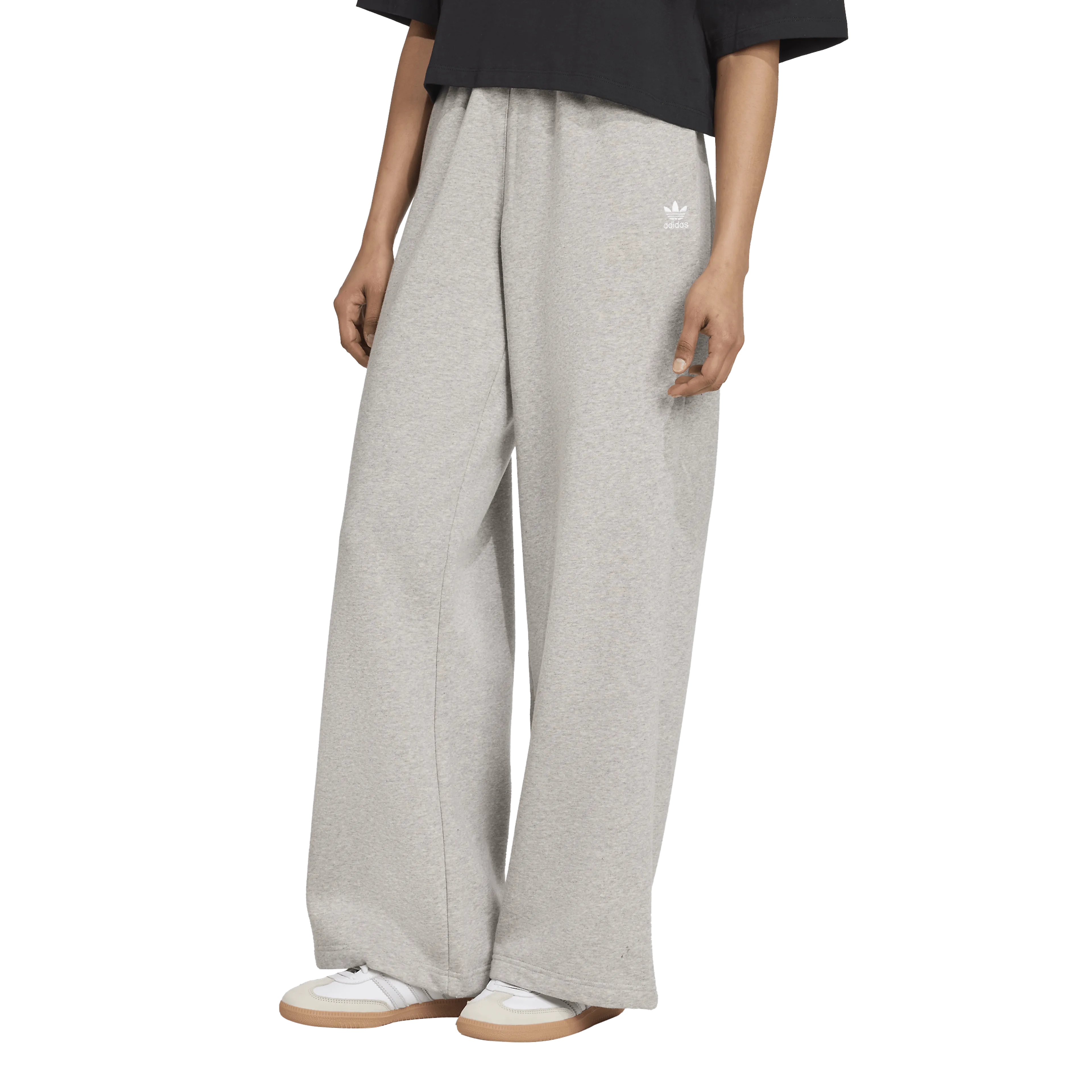 Essentials Wide Leg Pant Fleece Dame
