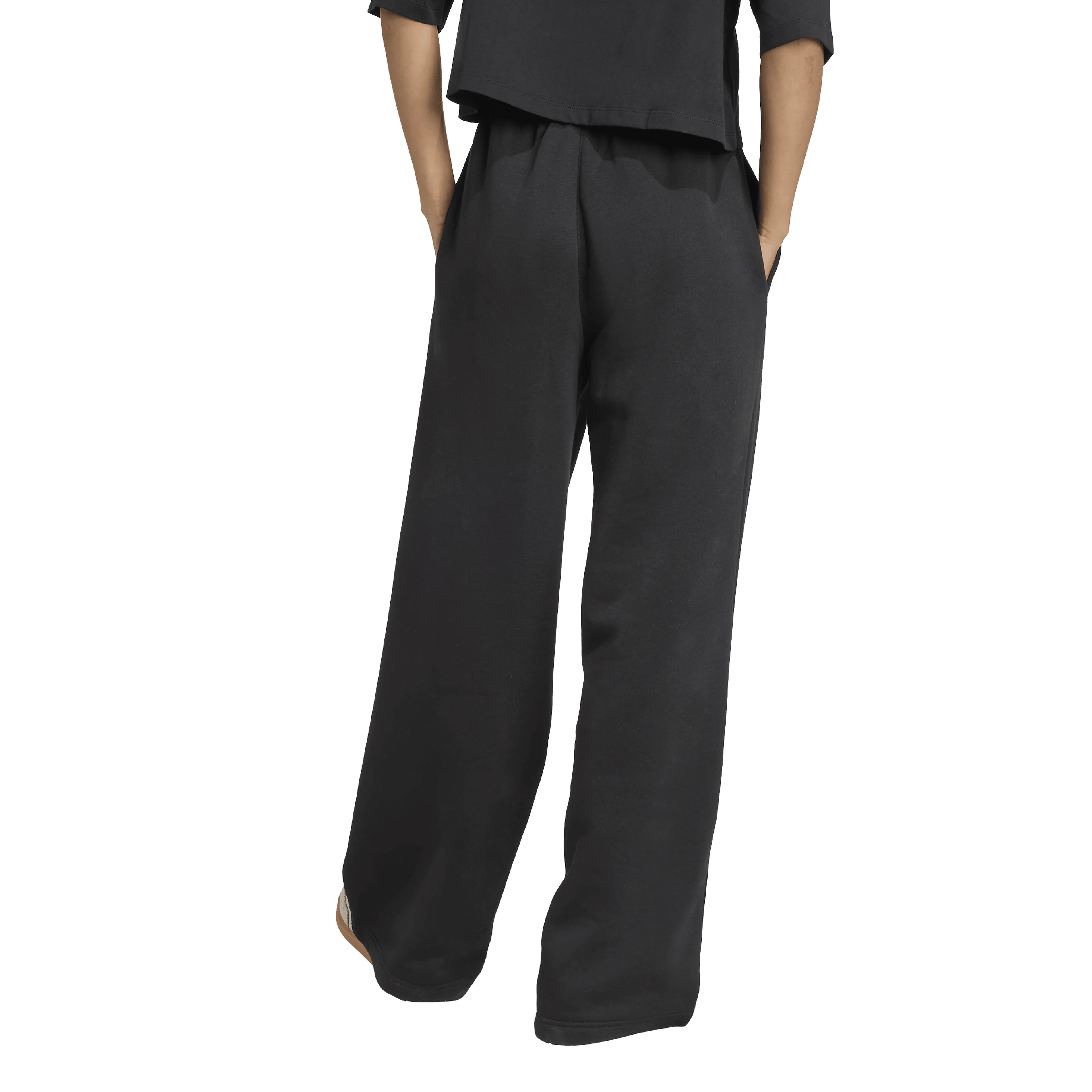 Essentials Wide Leg Pant Fleece Dame
