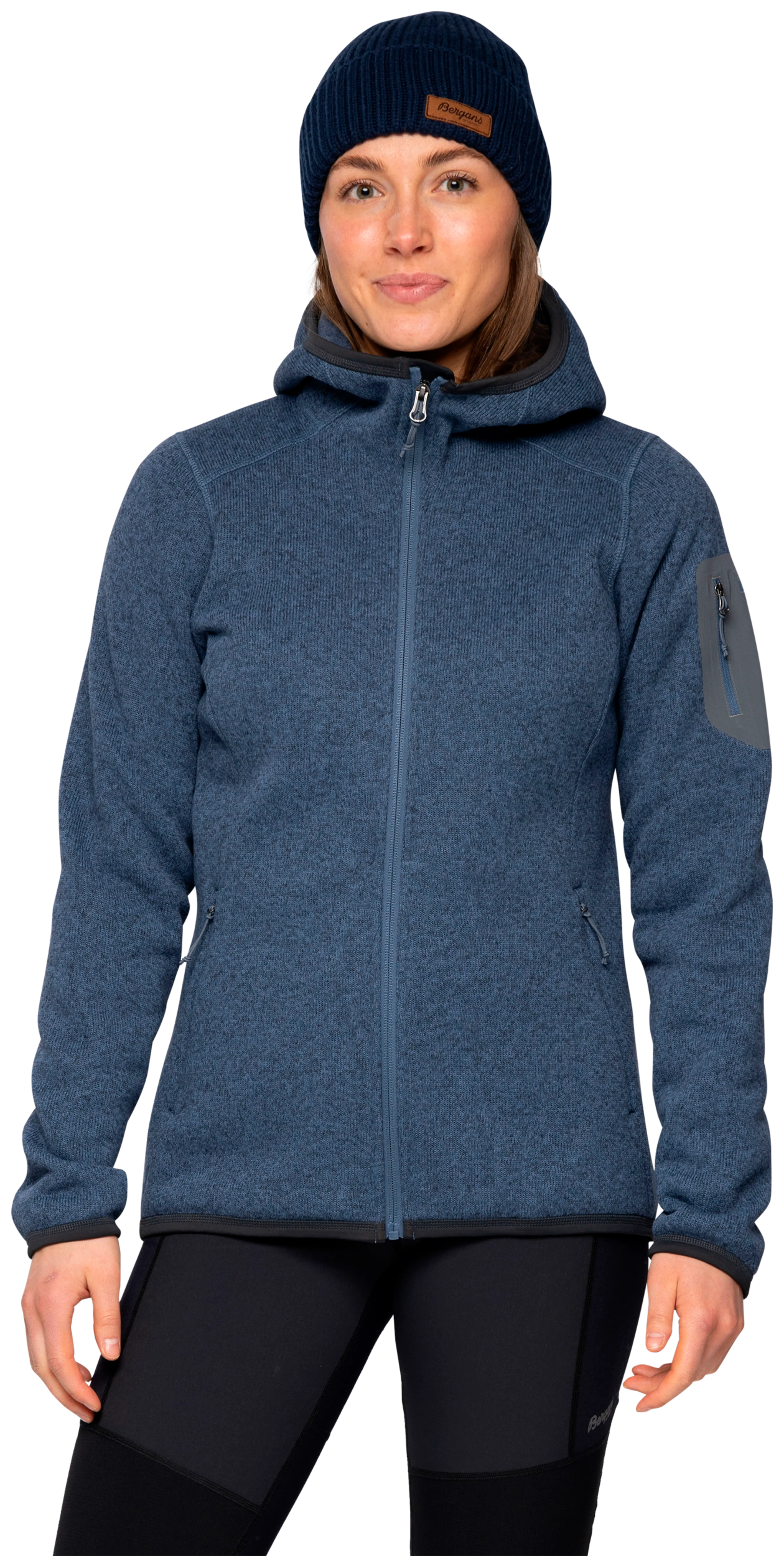 Kamphaug Knitted W Hoodie