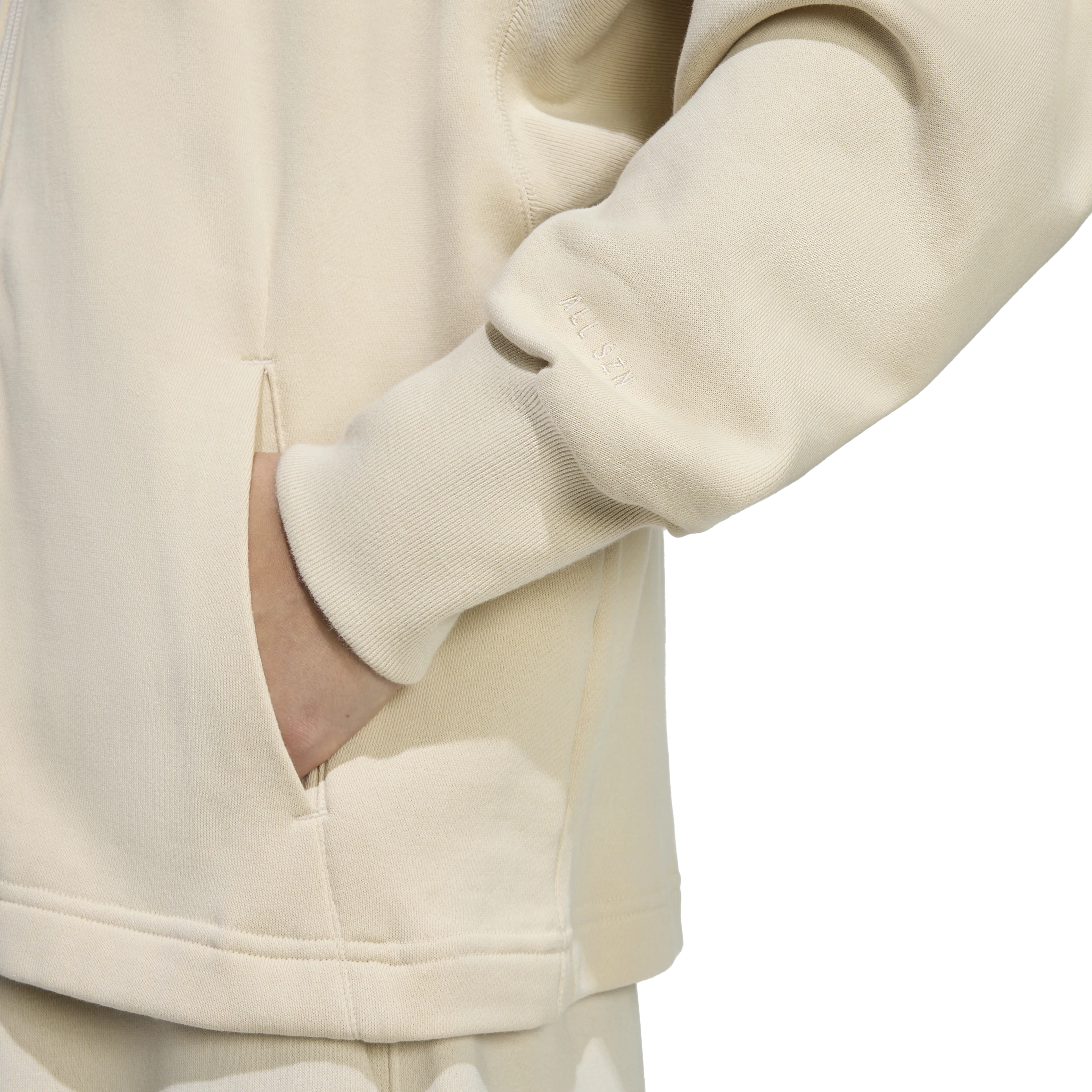 ALL SZN French Terry Loose Full-Zip Hoodie Dame